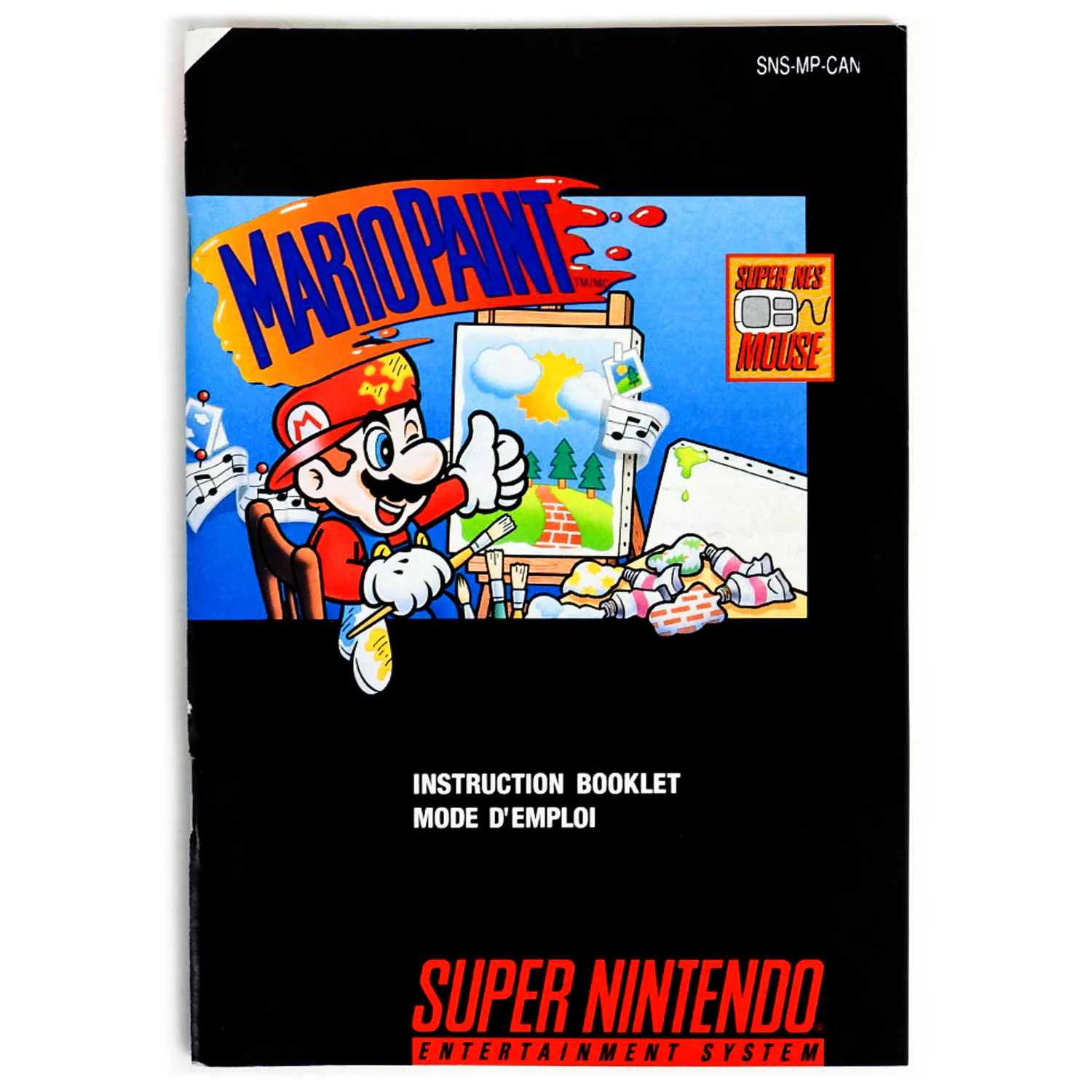 Mario Paint [CAN] [Manual] (Super Nintendo / SNES)