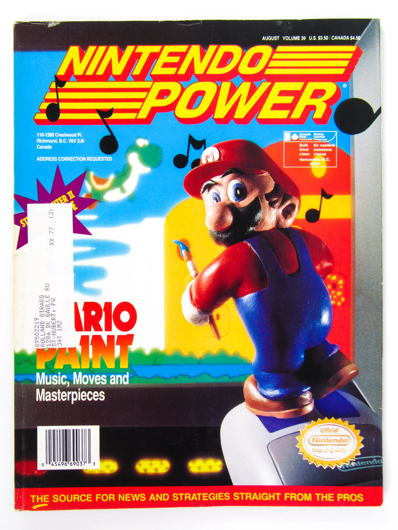 Mario Paint [Volume 39] [Nintendo Power] (Magazines) - Image 6