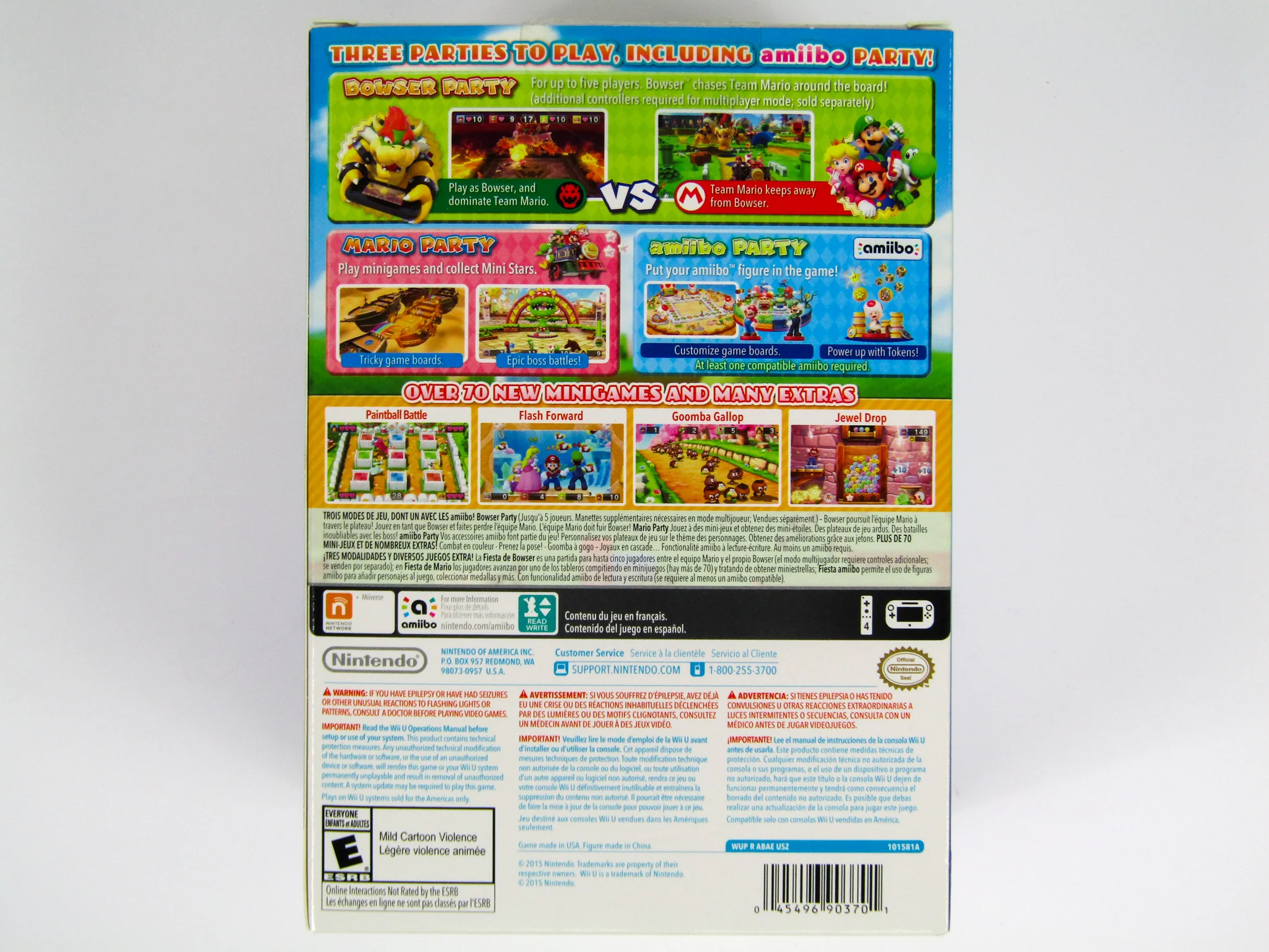 Mario Party 10 Mario [Amiibo Bundle] (Nintendo Wii U) - Image 2