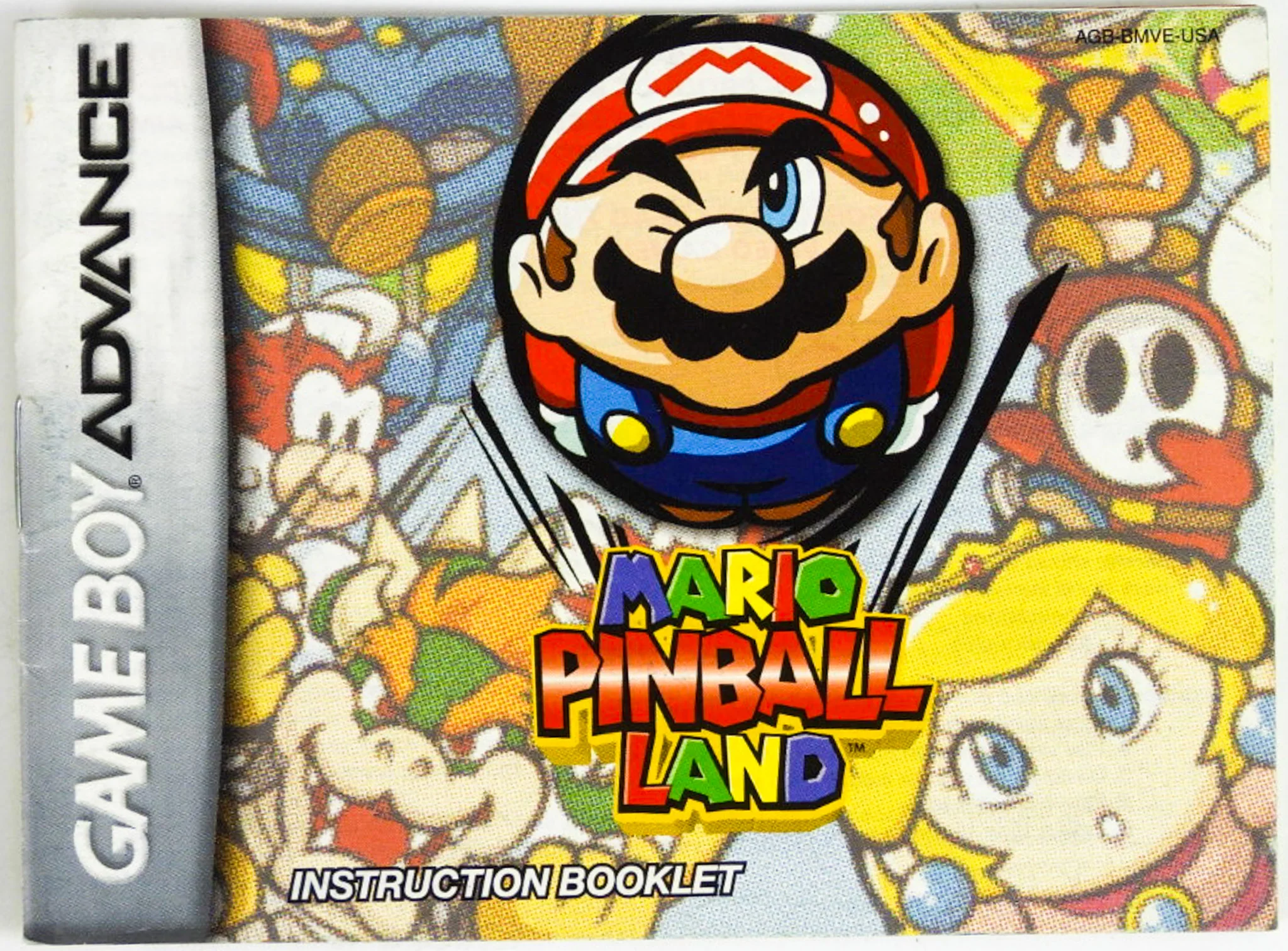 Mario Pinball Land [Manual] (Nintendo Game Boy Advance / GBA) - Image 3