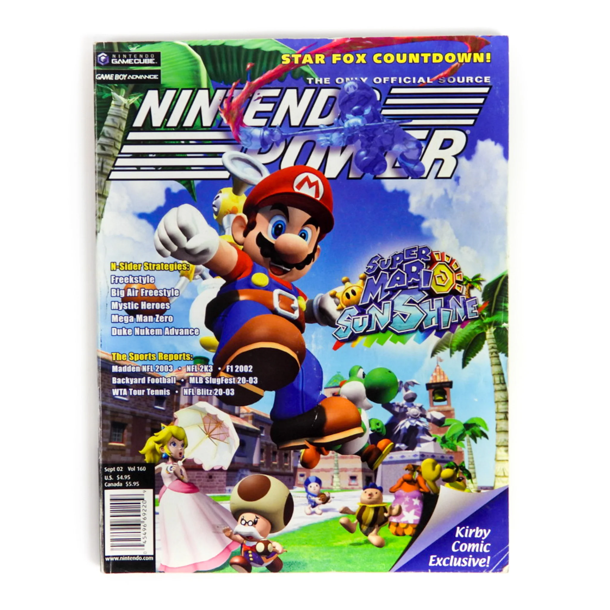 Mario Sunshine [Volume 160] [Nintendo Power] (Magazines)