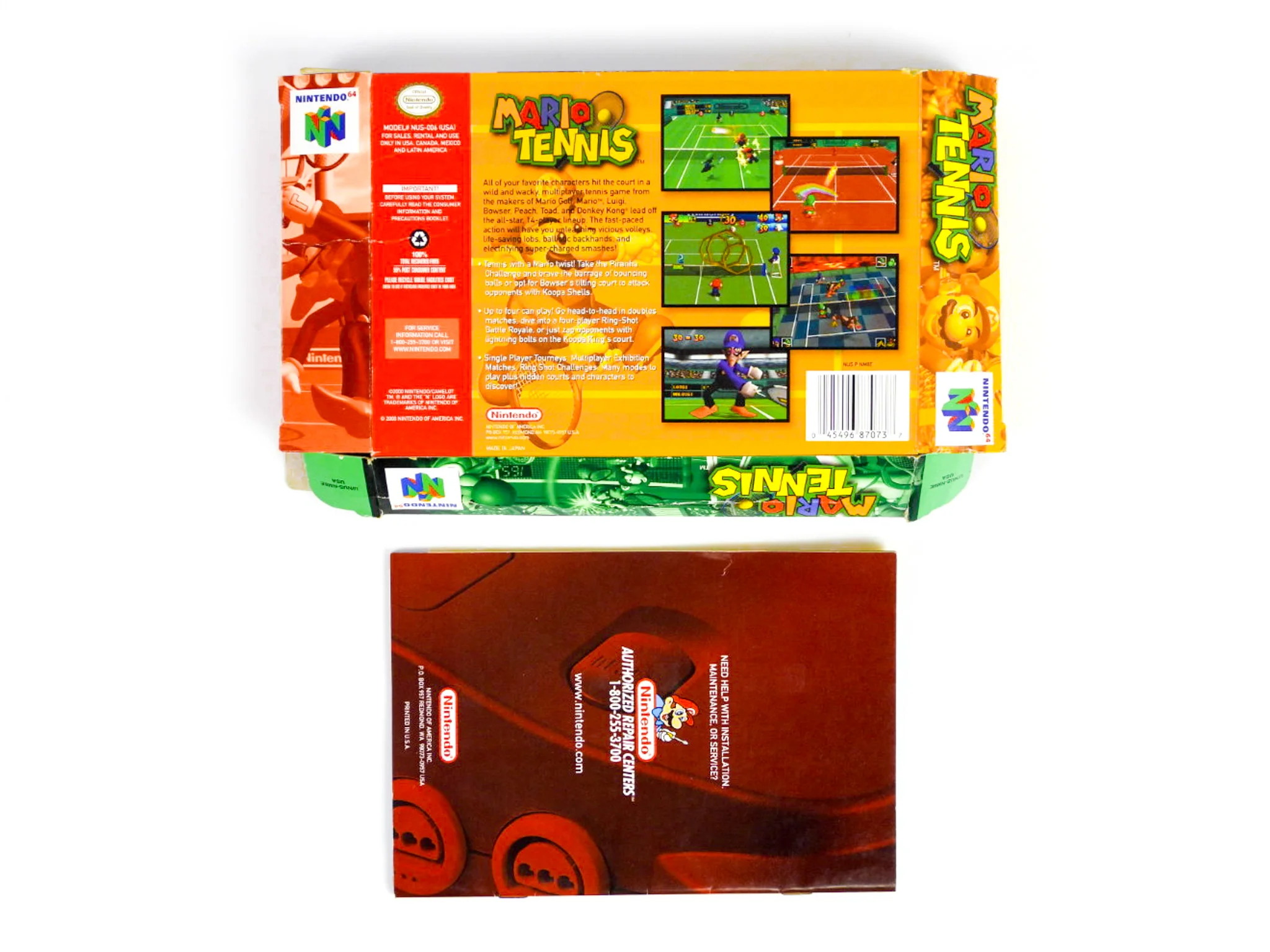 Mario Tennis [Box] (Nintendo 64 / N64) - Image 2