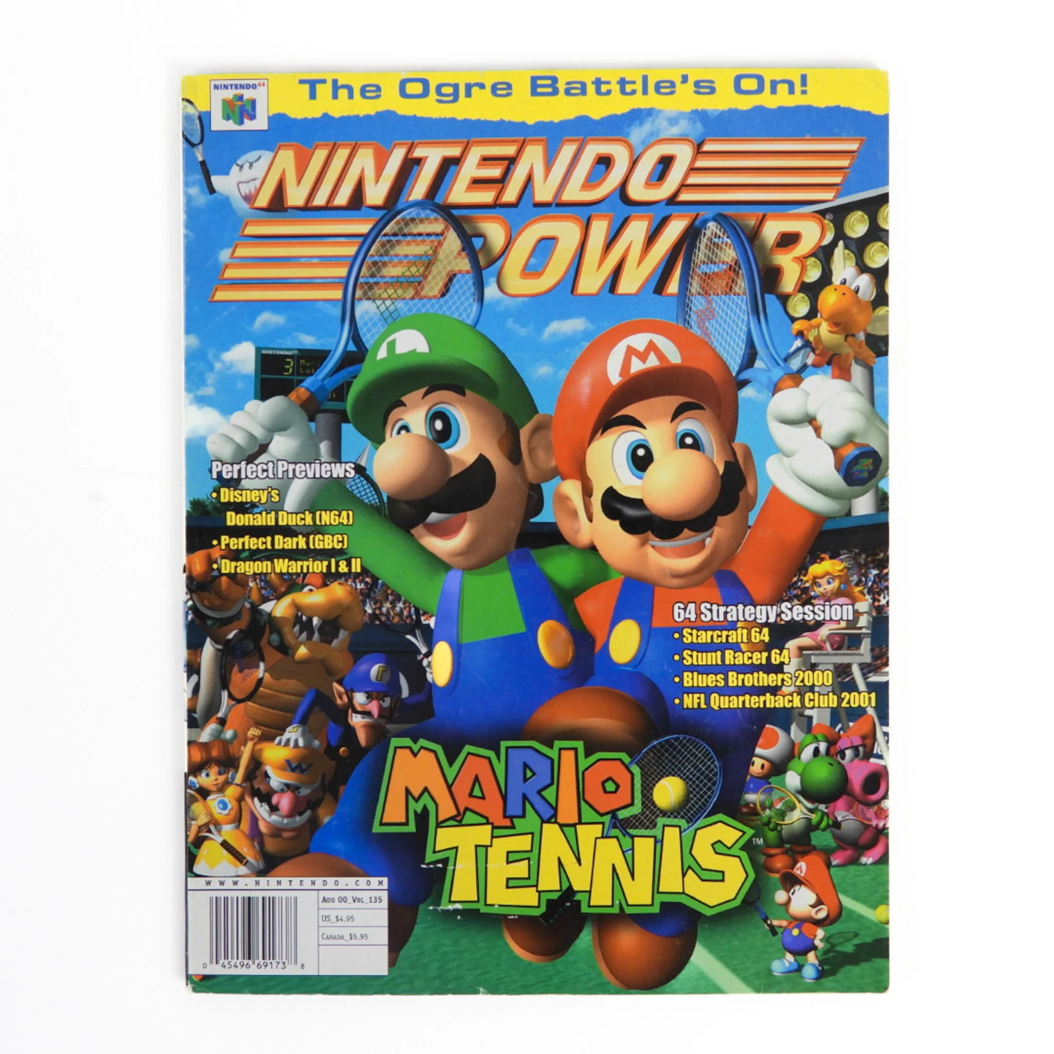 Mario Tennis [Volume 135] [Nintendo Power] (Magazines)