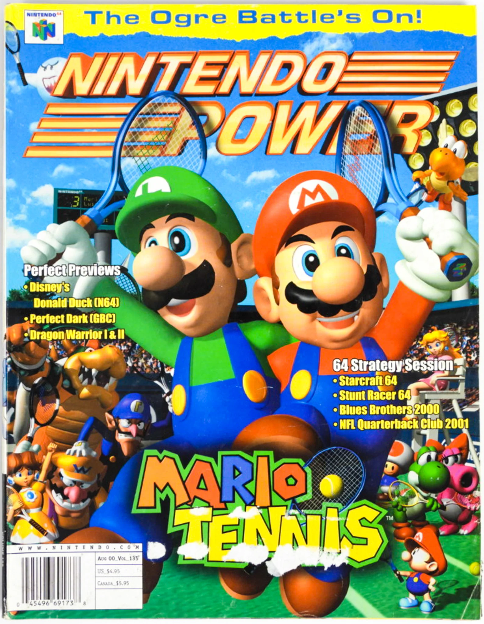 Mario Tennis [Volume 135] [Nintendo Power] (Magazines) - Image 3