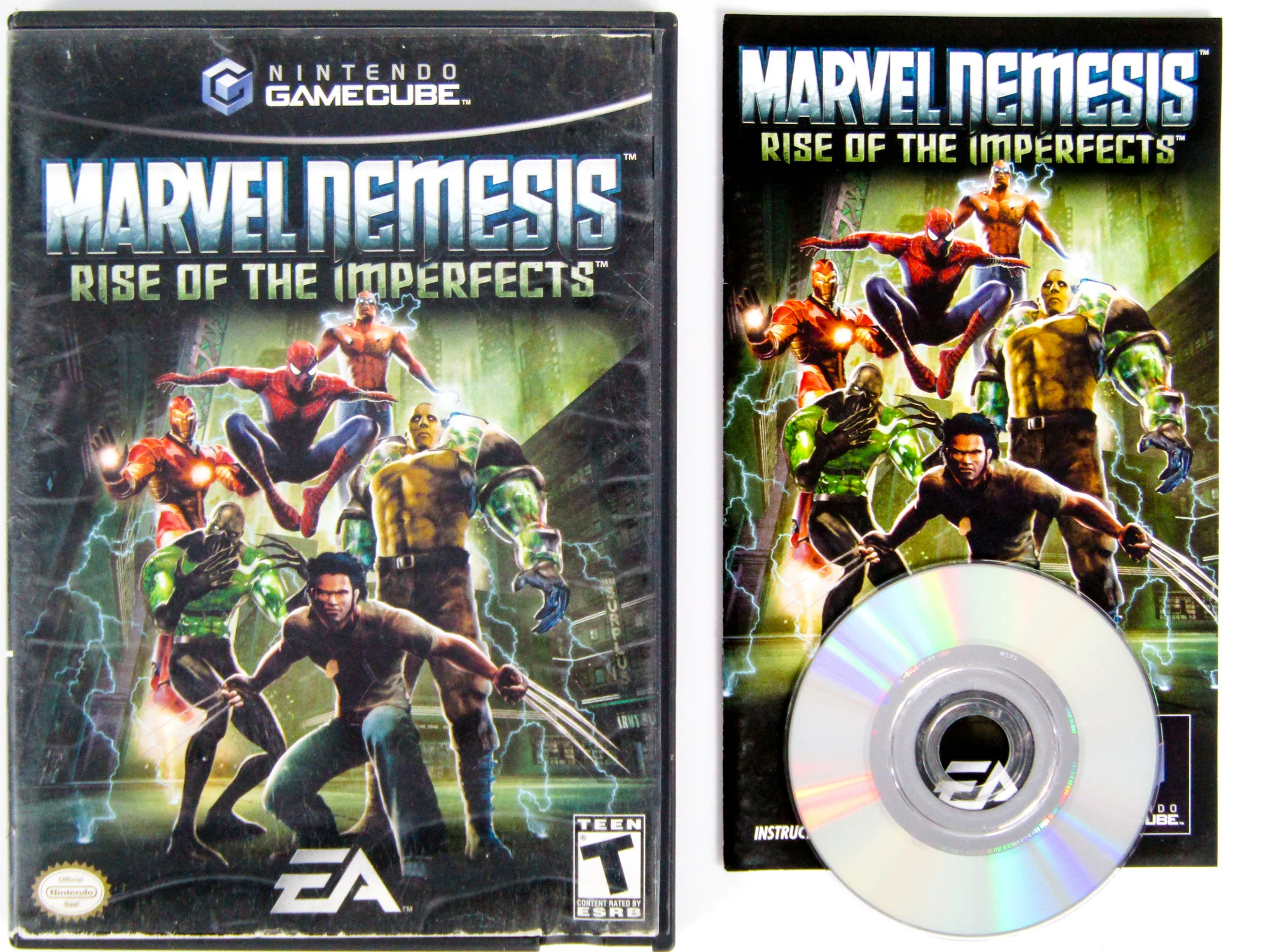 Marvel Nemesis Rise Of The Imperfects (Nintendo GameCube) - Image 2