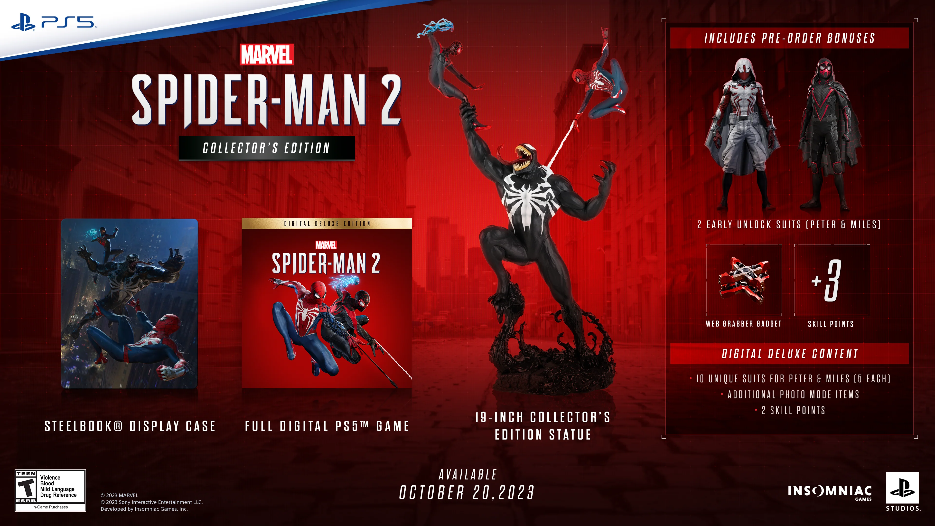 Marvel Spider-Man 2 [Collector's Edition] (PlayStation 5 / PS5) - Image 2