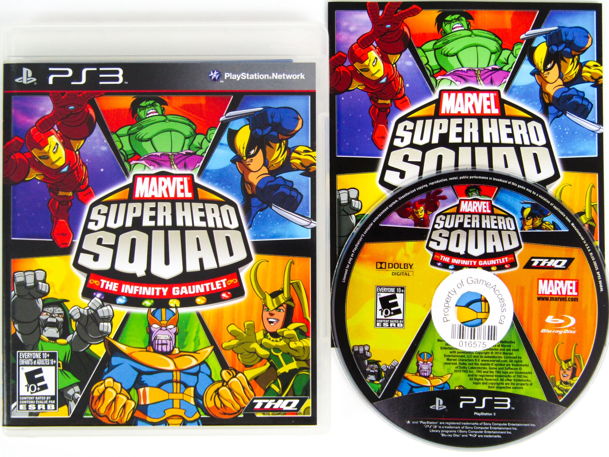 Marvel Super Hero Squad: The Infinity Gauntlet (PlayStation 3 / PS3) - Image 2