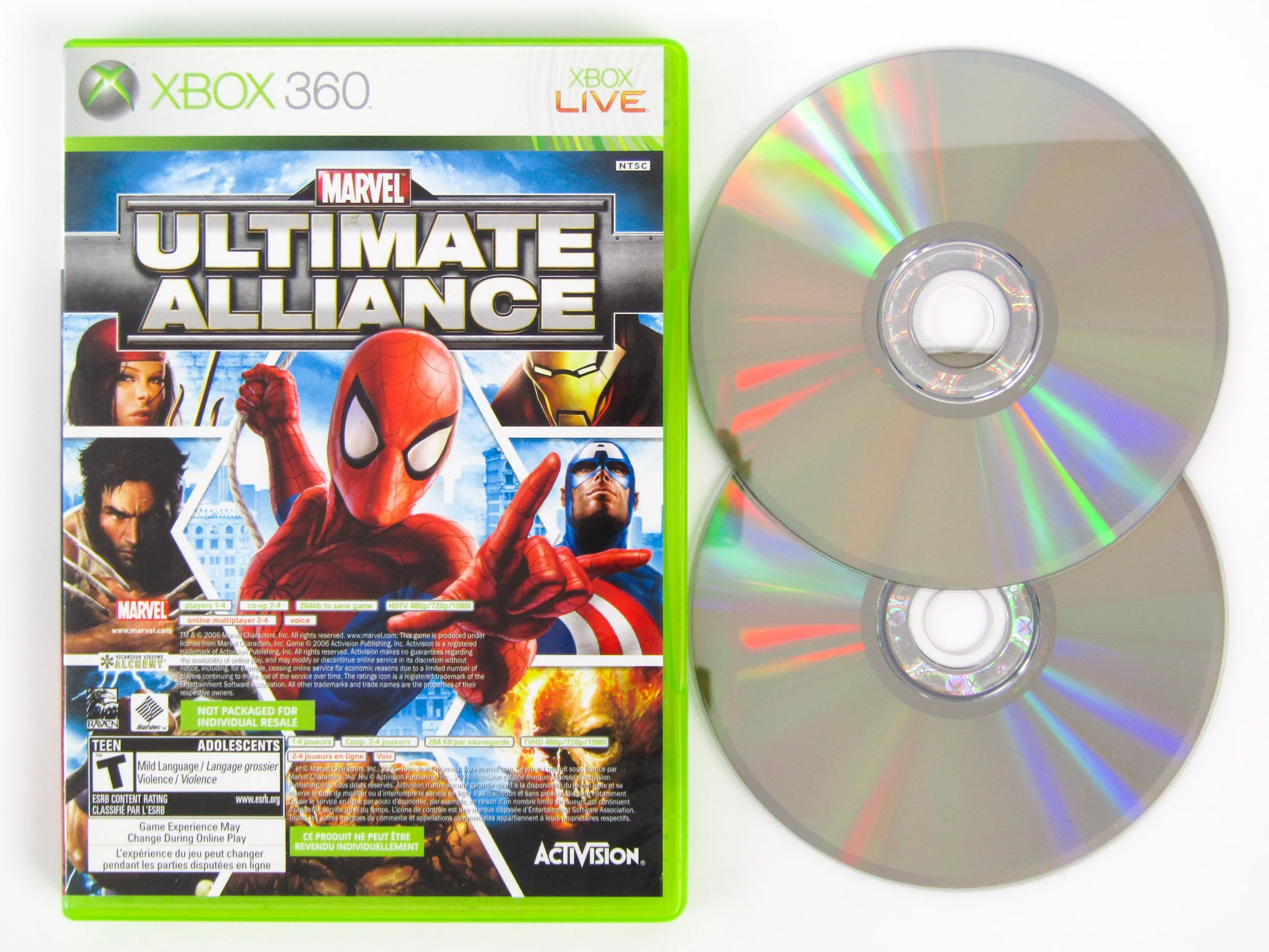Marvel: Ultimate Alliance & Forza 2 [Not For Resale] (Xbox 360) - Image 4