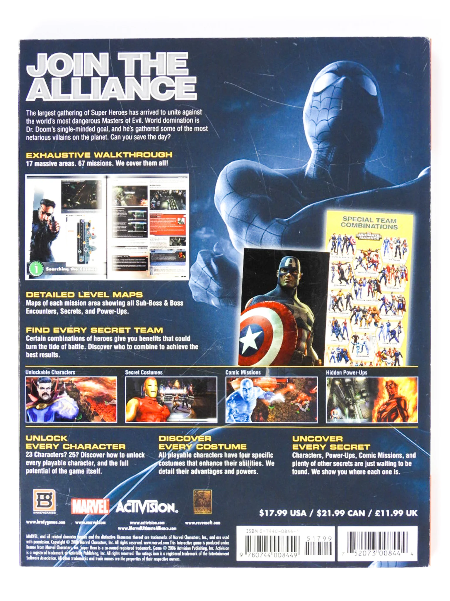 Marvel Ultimate Alliance [Signature Series] [Brady Games] (Game Guide) - Image 2