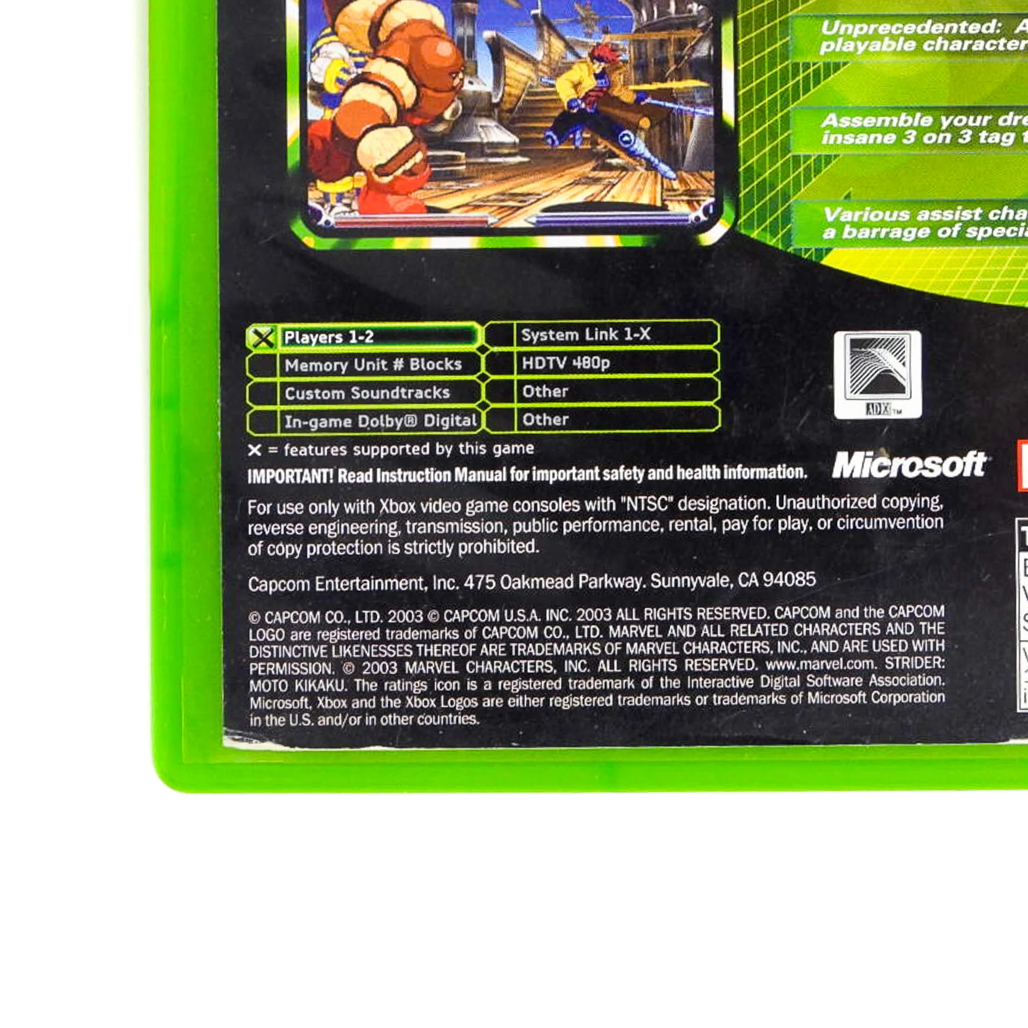 Marvel Vs Capcom 2 (Xbox) - Image 4