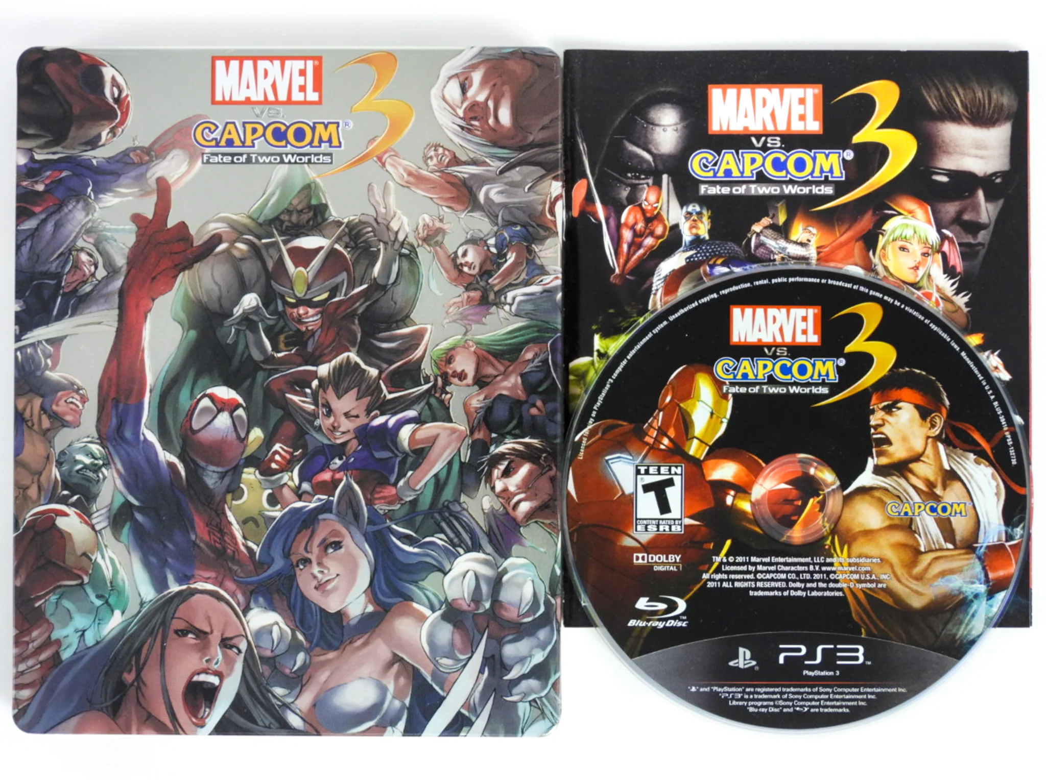 Marvel Vs. Capcom 3: Fate Of Two Worlds [Special Edition] [Steelbook] (PlayStation 3 / PS3) - Image 9