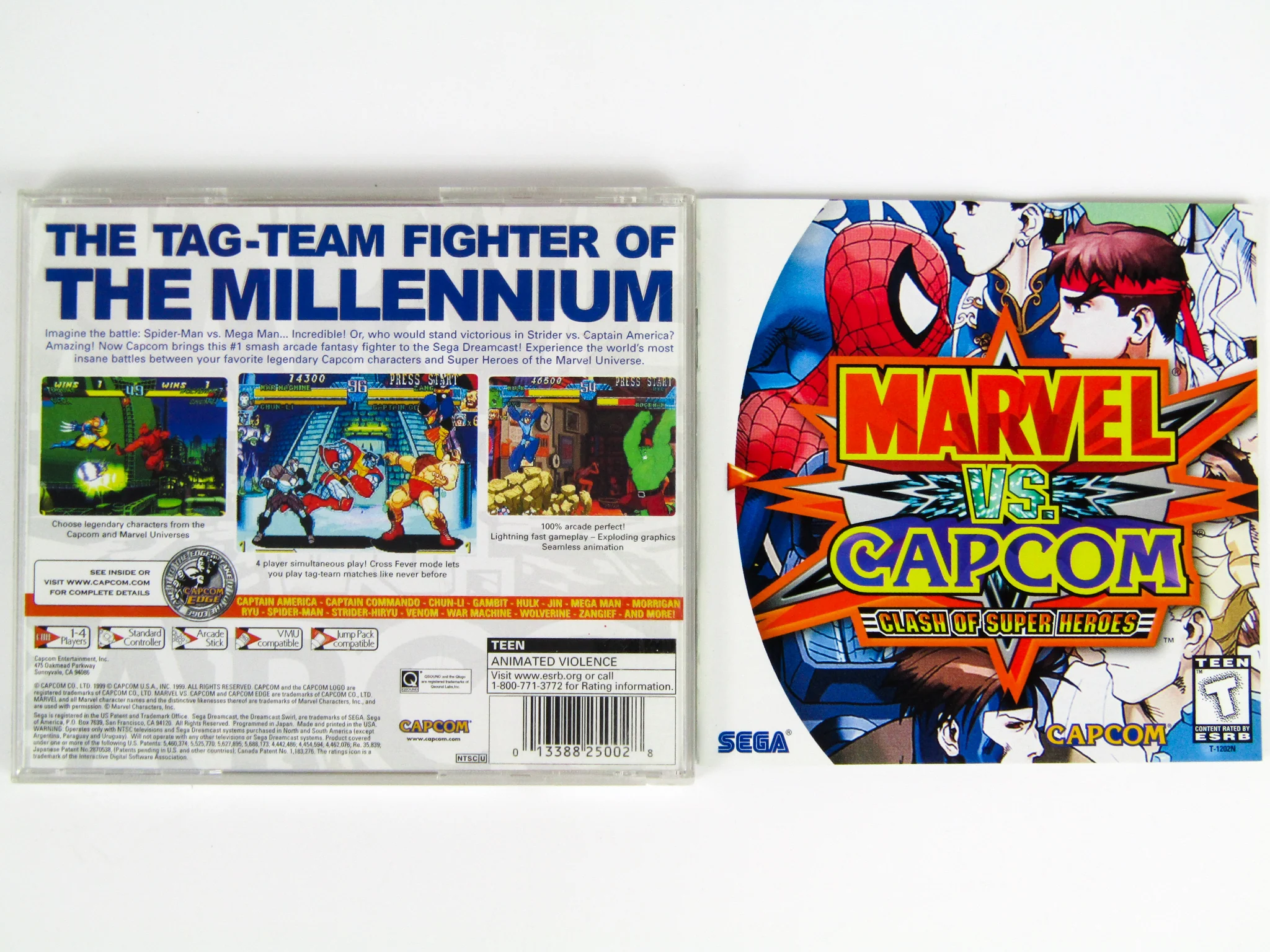 Marvel Vs Capcom (Sega Dreamcast) - Image 2