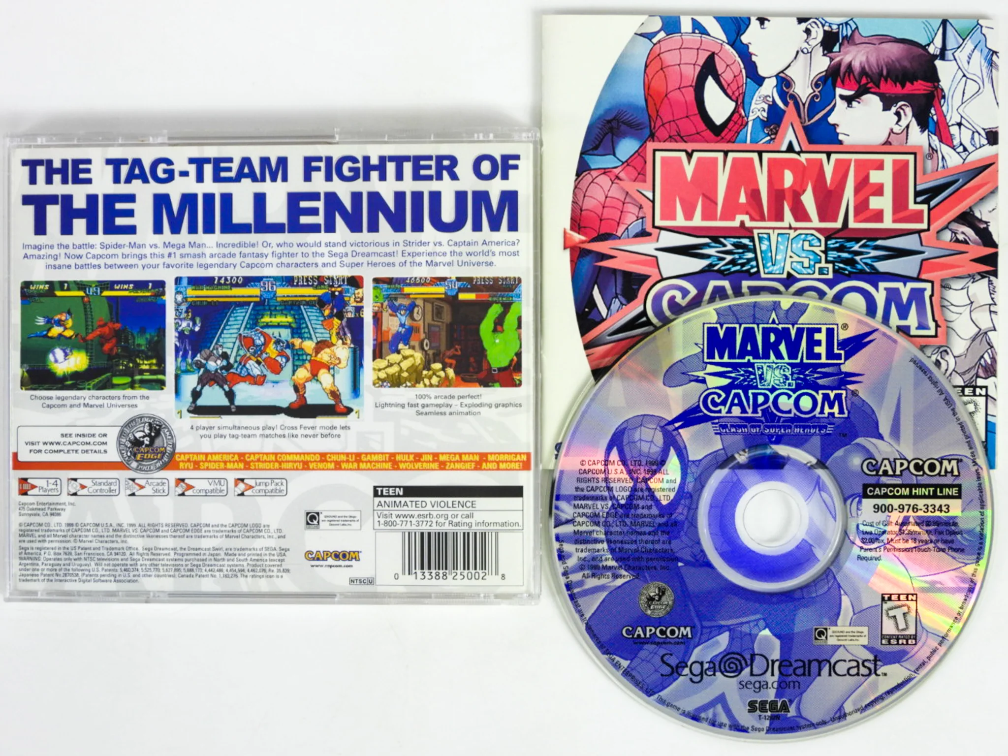 Marvel Vs Capcom (Sega Dreamcast) - Image 4