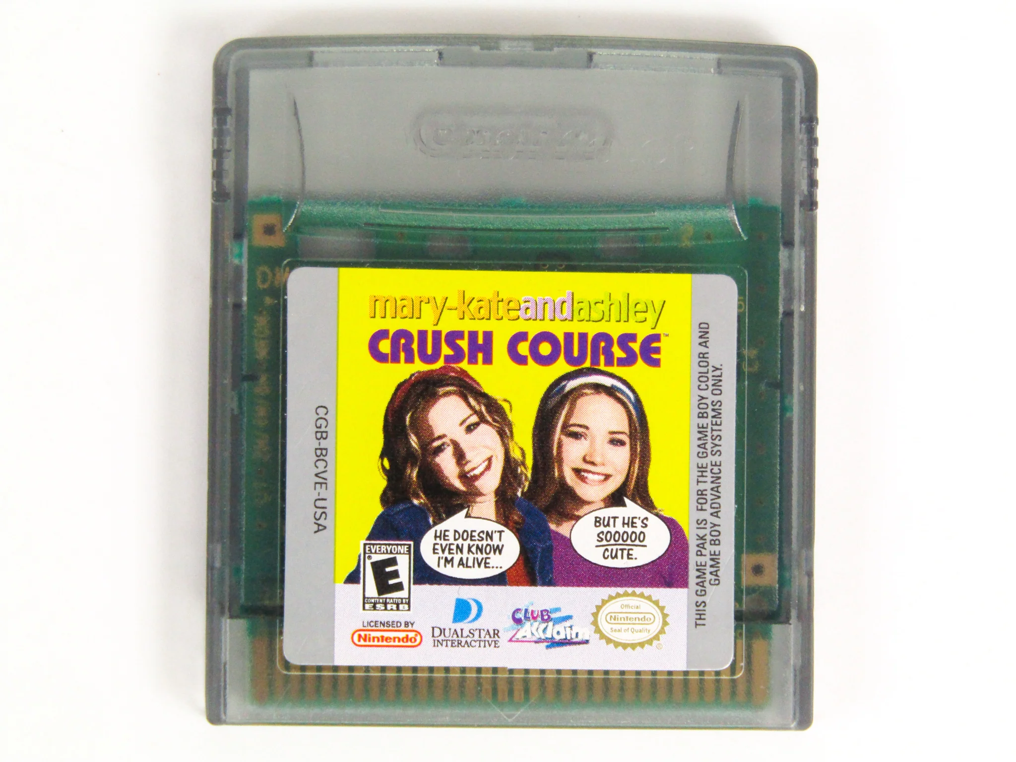 Mary-Kate And Ashley Crush Course (Nintendo Game Boy Color / GBC)