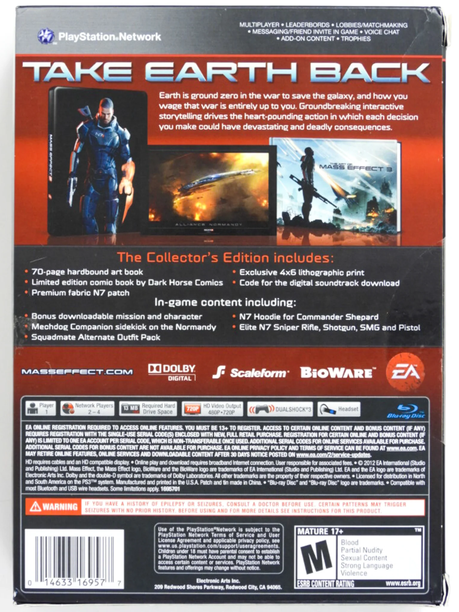 Mass Effect 3 [N7 Collector's Edition] (PlayStation 3 / PS3) - Image 10