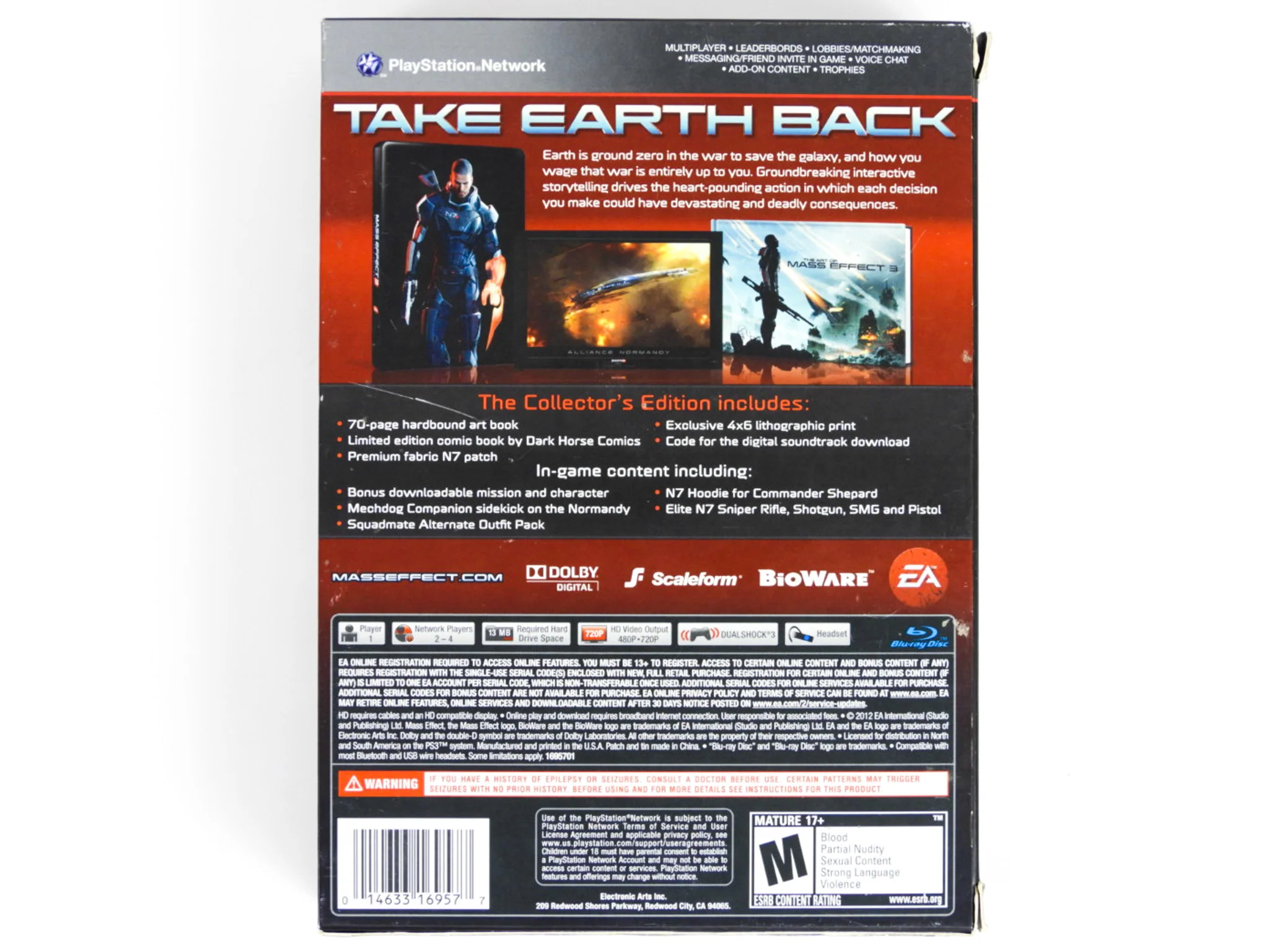 Mass Effect 3 [N7 Collector's Edition] (PlayStation 3 / PS3) - Image 2