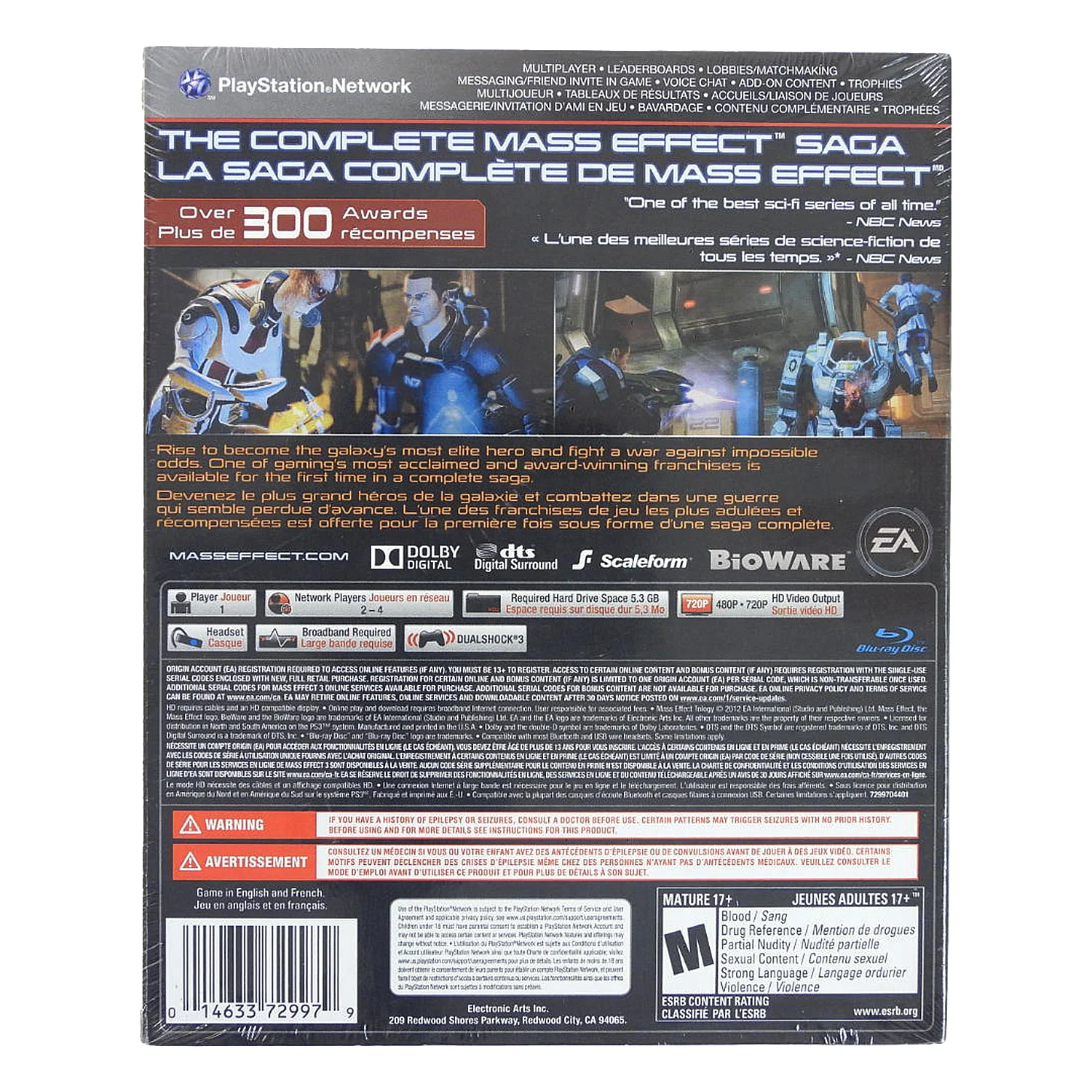 Mass Effect Trilogy (PlayStation 3 / PS3) - Image 2