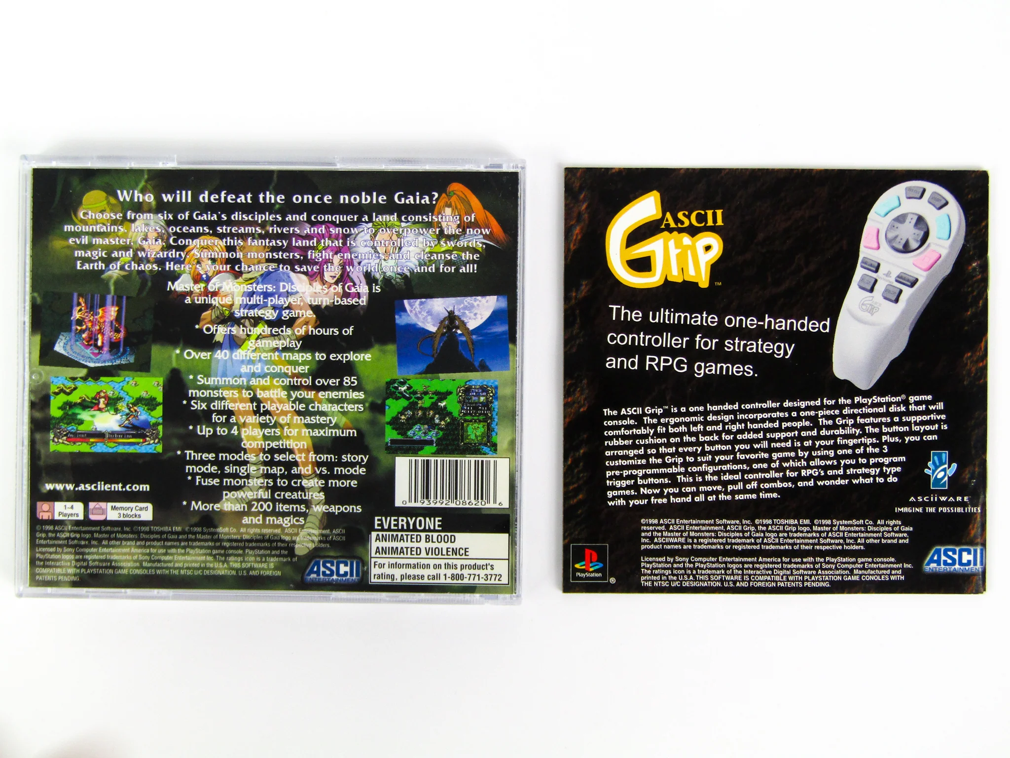 Master of Monsters Disciples of Gaia (PlayStation / PS1) - Image 4