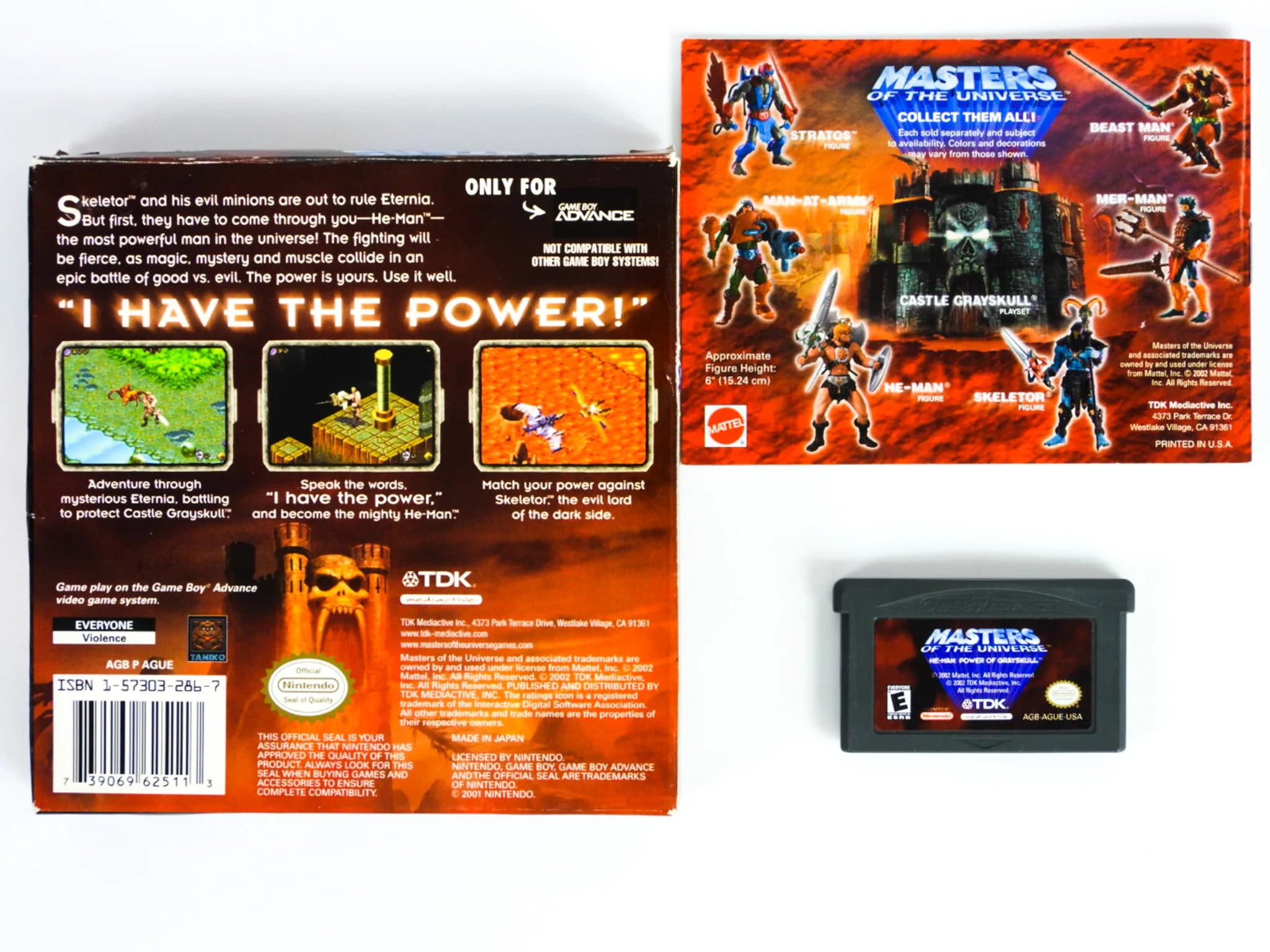 Masters Of The Universe (Nintendo Game Boy Advance / GBA) - Image 2