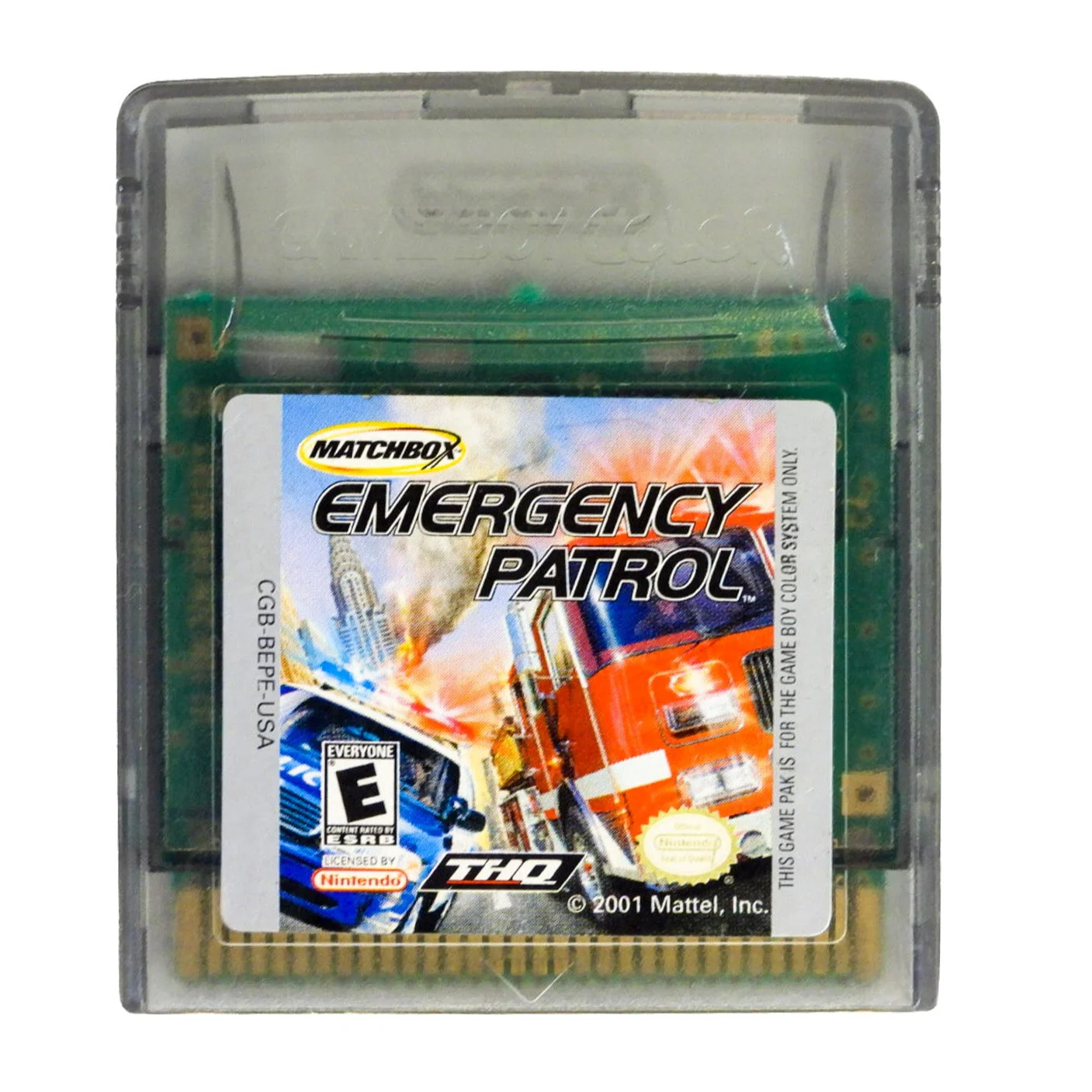 Matchbox Emergency Patrol (Nintendo Game Boy Color / GBC)