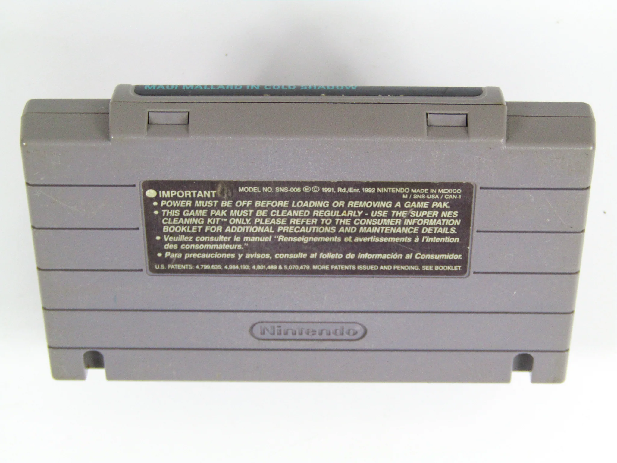 Maui Mallard In Cold Shadow (Super Nintendo / SNES) - Image 10