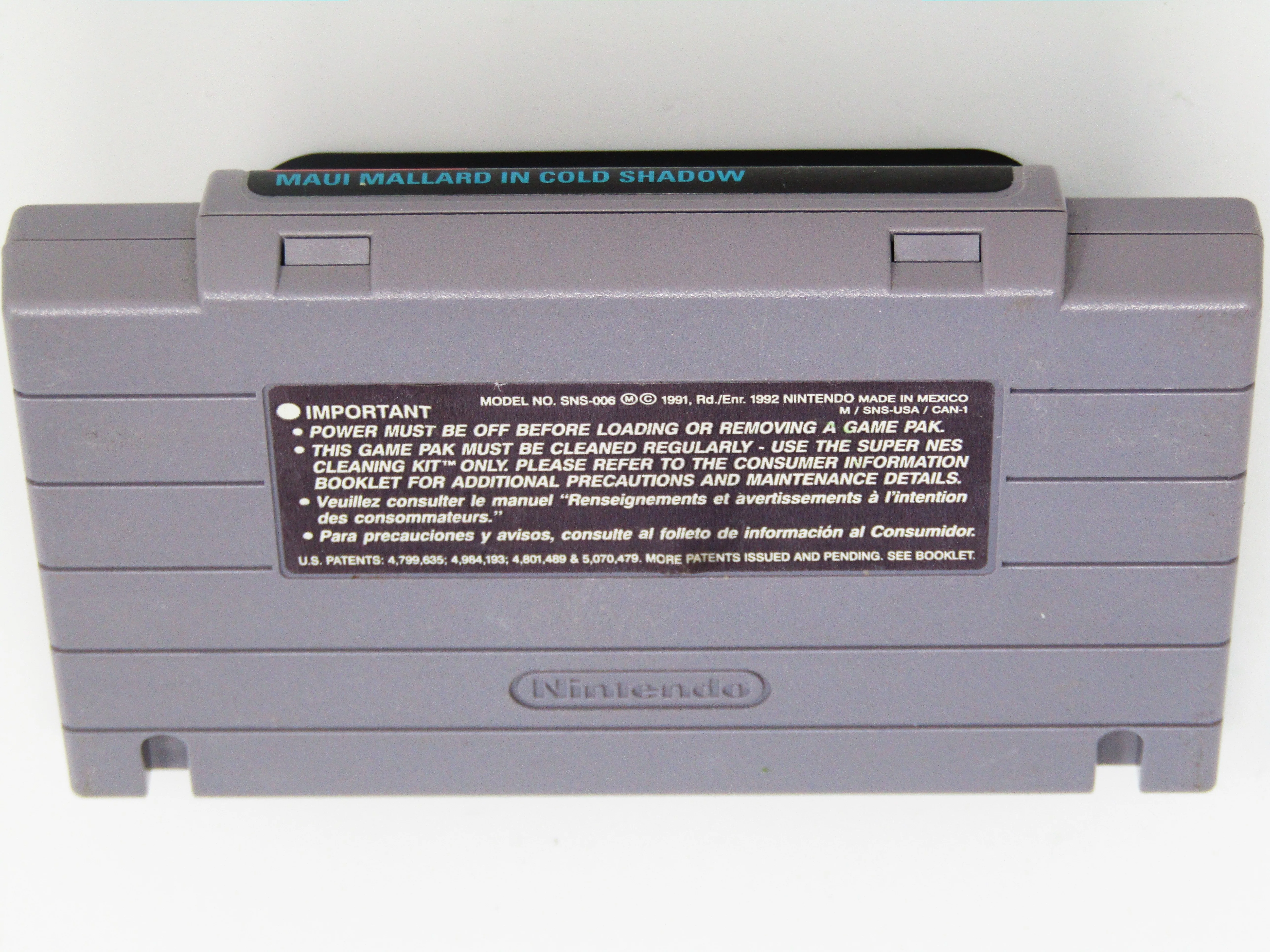 Maui Mallard In Cold Shadow (Super Nintendo / SNES) - Image 8