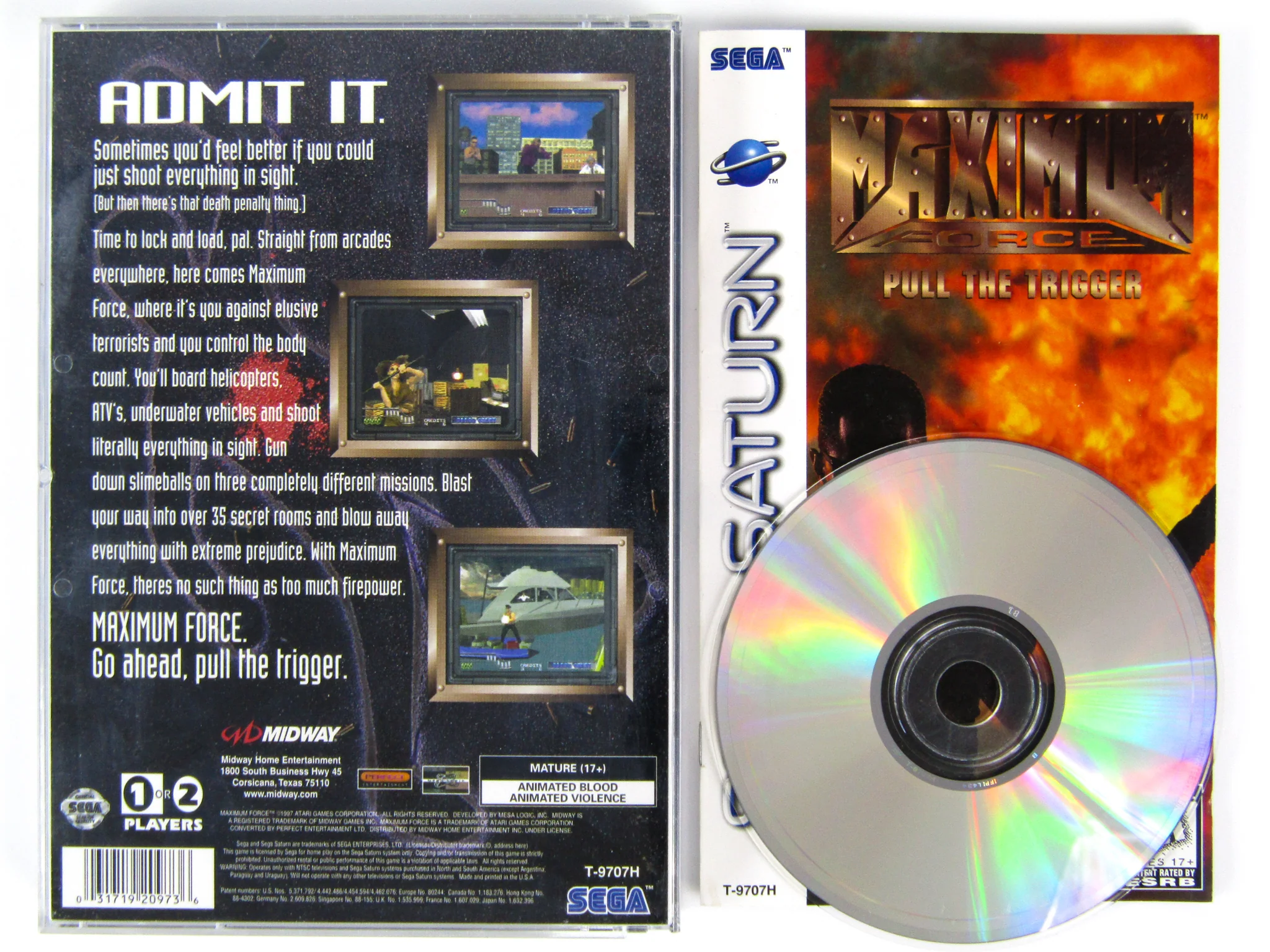 Maximum Force (Sega Saturn)