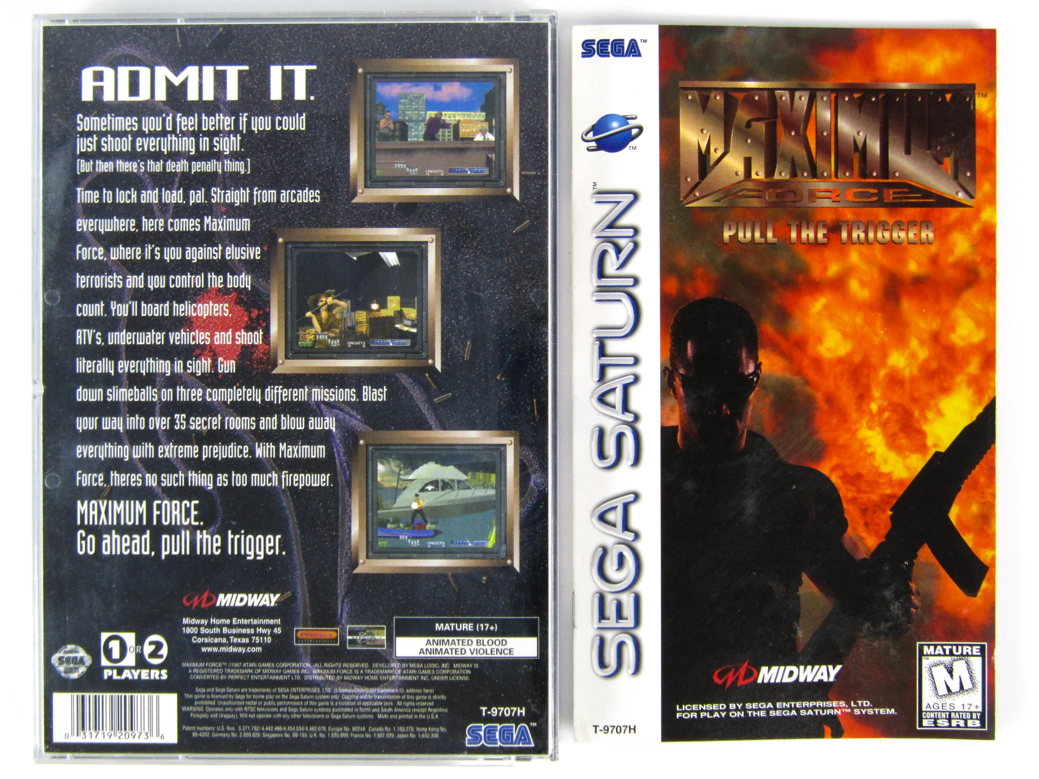 Maximum Force (Sega Saturn) - Image 2