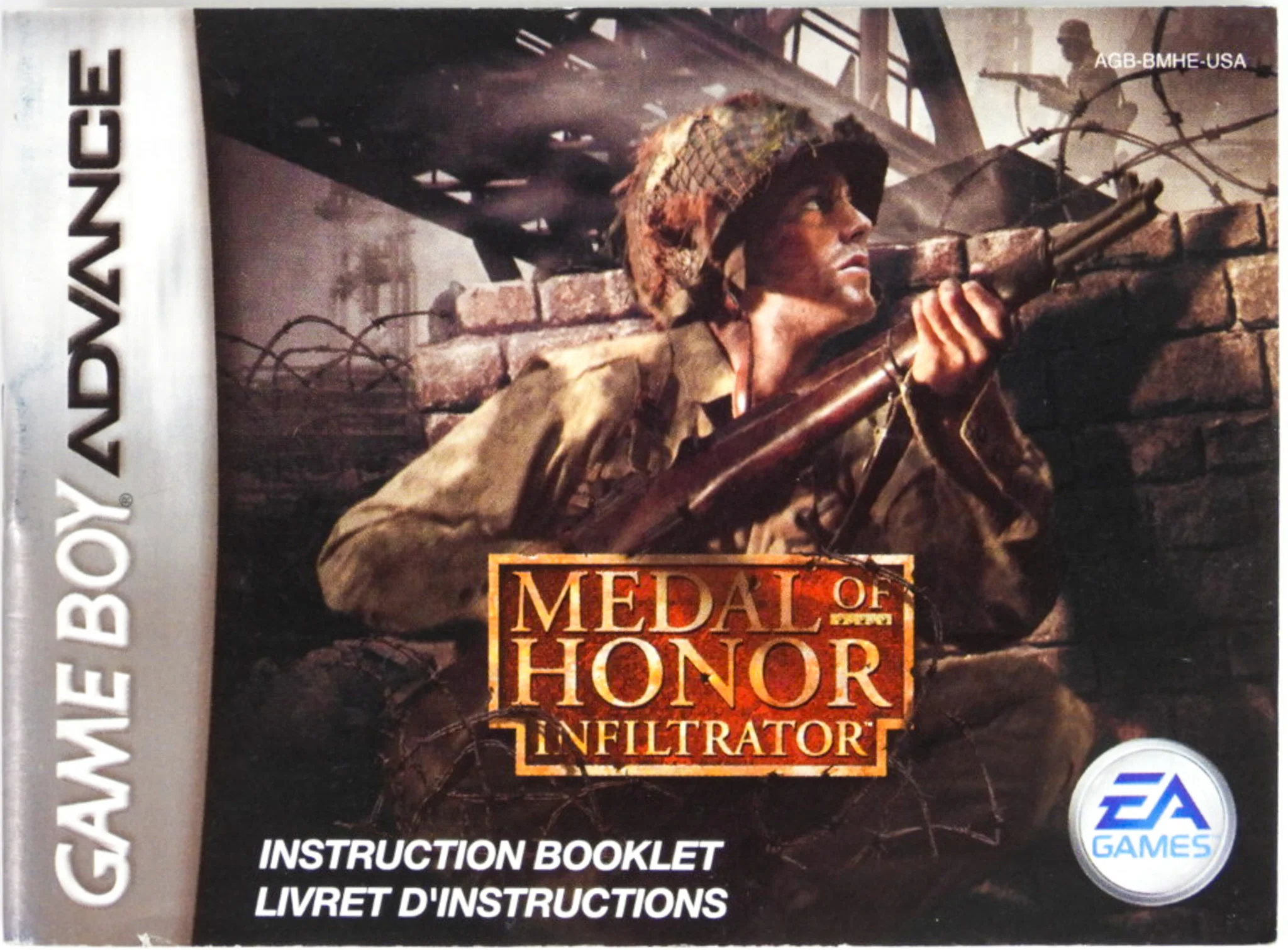 Medal Of Honor Infiltrator [Manual] (Nintendo Game Boy Advance / GBA) - Image 3