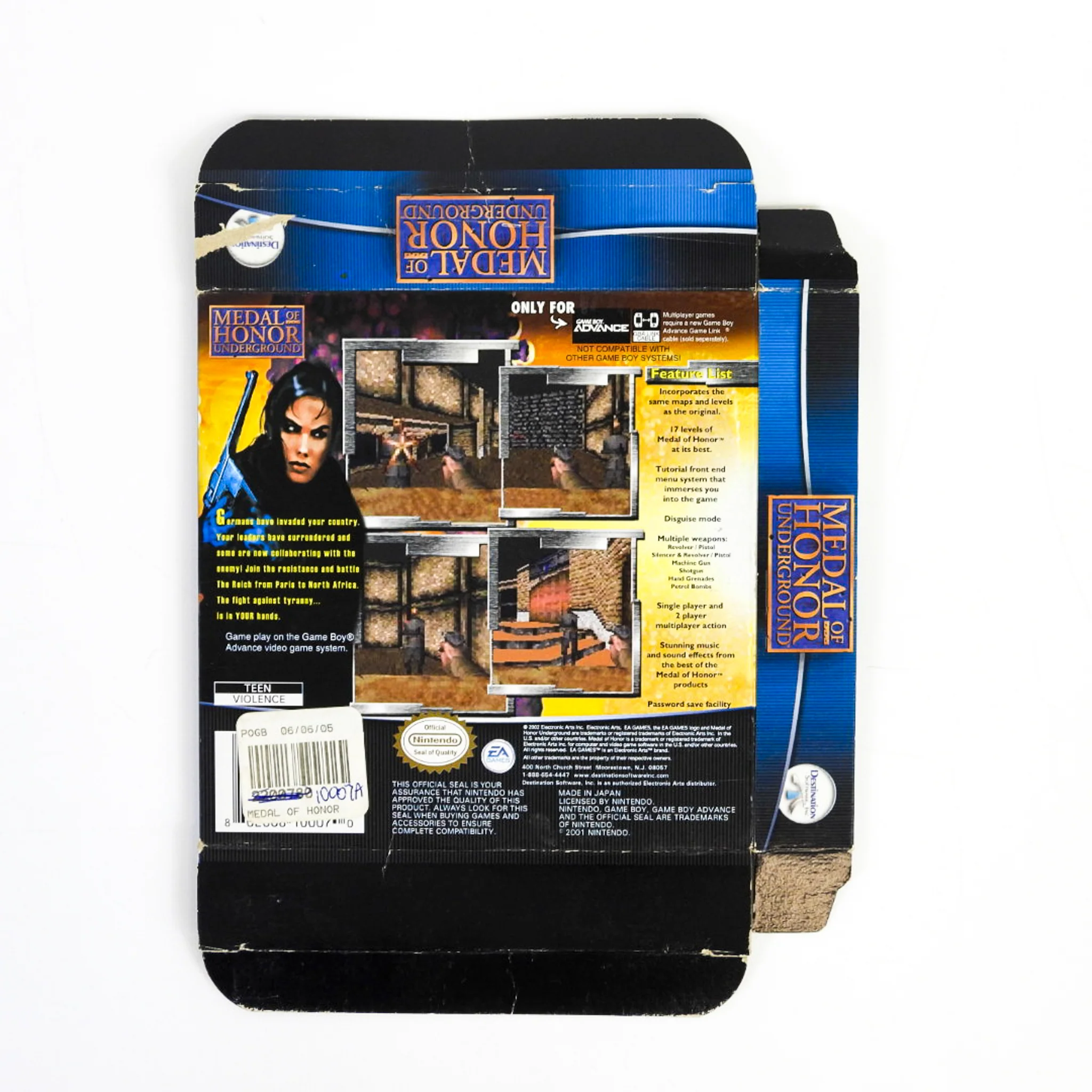 Medal of Honor Underground [Box] (Nintendo Game Boy Advance / GBA) - Image 2