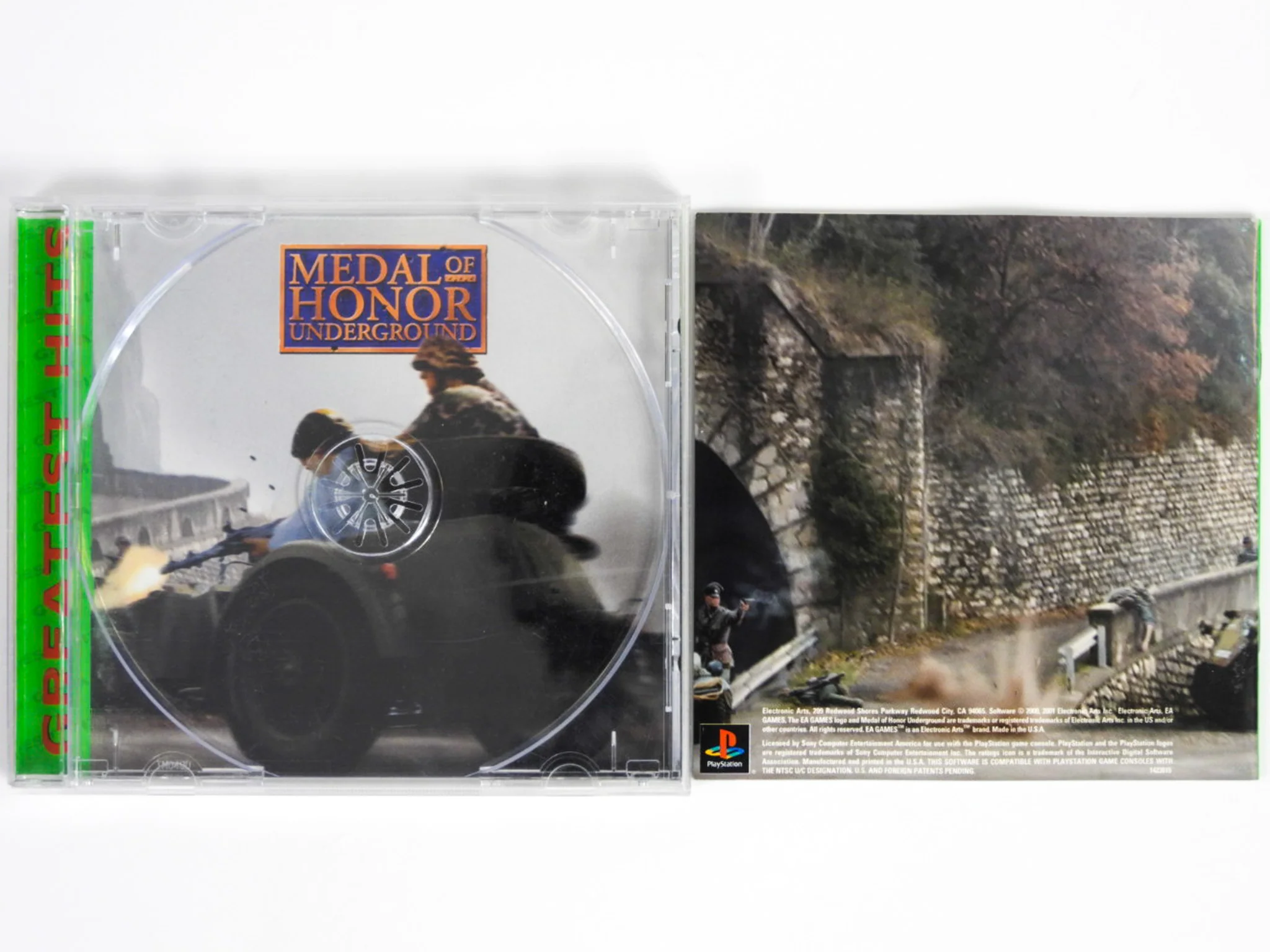 Medal of Honor Underground [Greatest Hits] (PlayStation / PS1) - Image 3