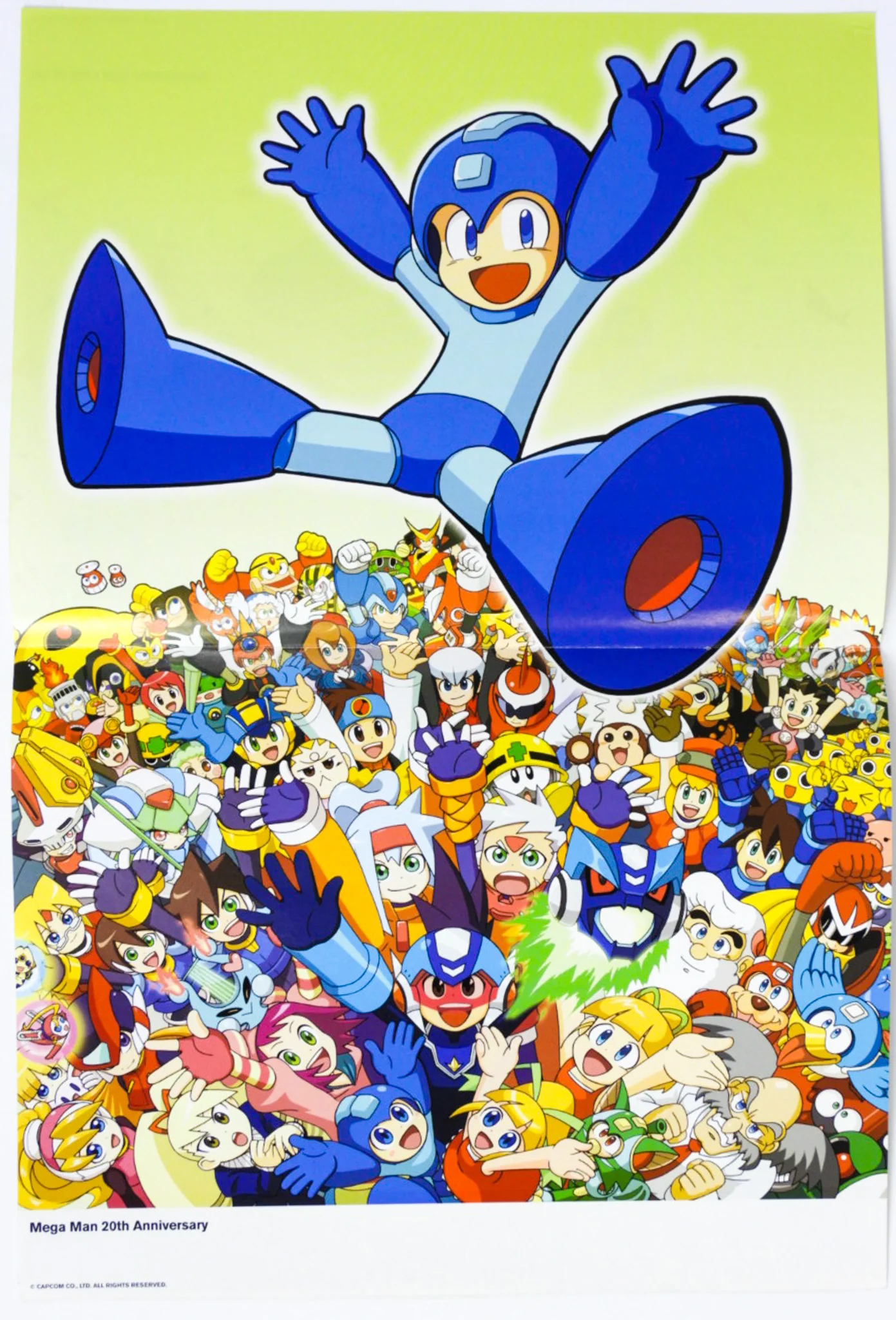 Mega Man 20th Anniversary [Nintendo Power] [Poster] (Nintendo / NES) - Image 2