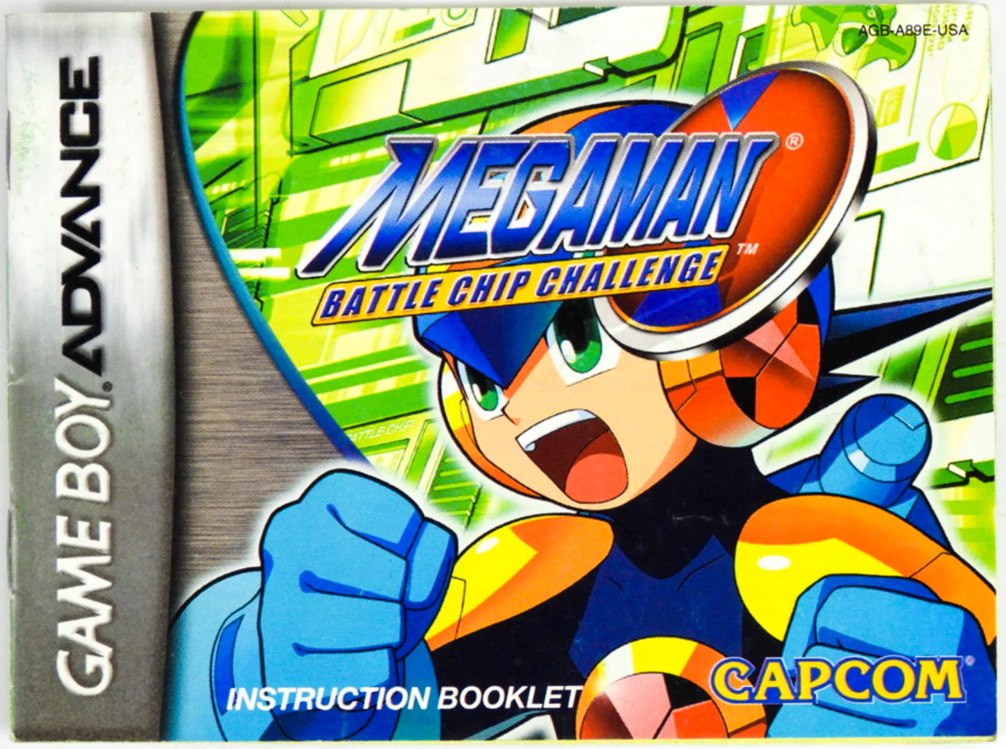 Mega Man Battle Chip Challenge [Manual] (Nintendo Game Boy Advance / GBA) - Image 3