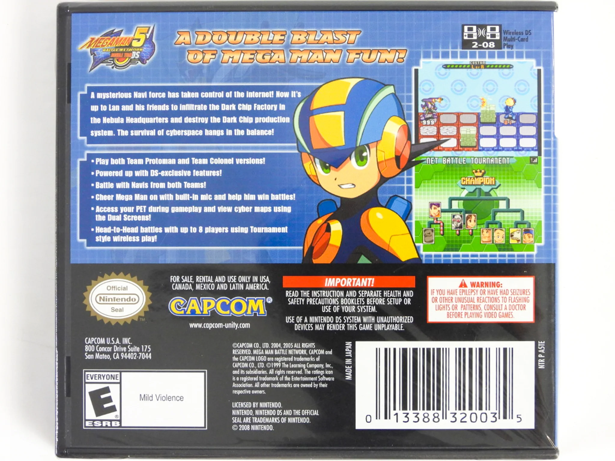 Mega Man Battle Network 5 Double Team (Nintendo DS) - Image 2