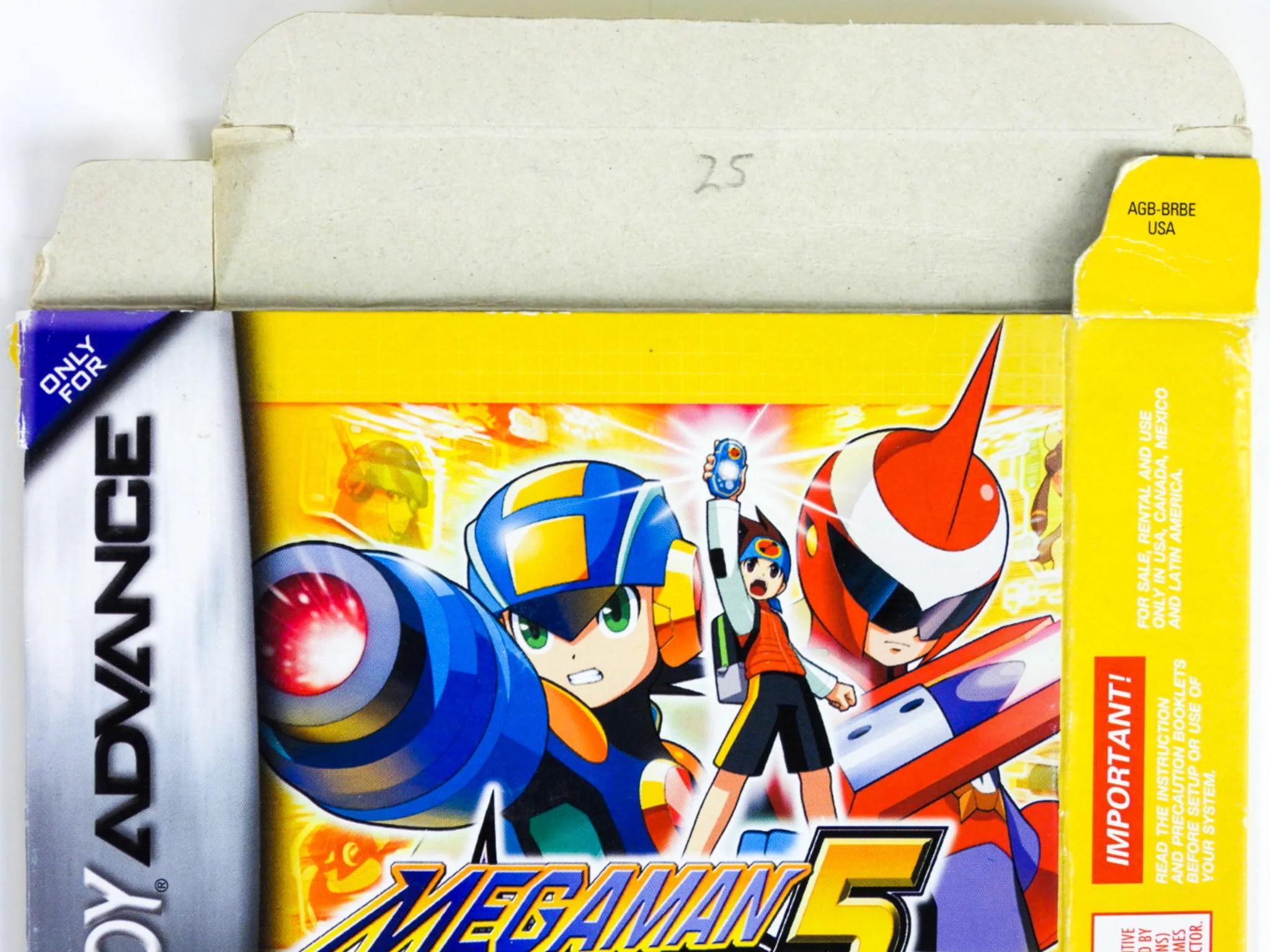 Mega Man Battle Network 5 Team Protoman [Box] (Nintendo Game Boy Advance / GBA) - Image 3