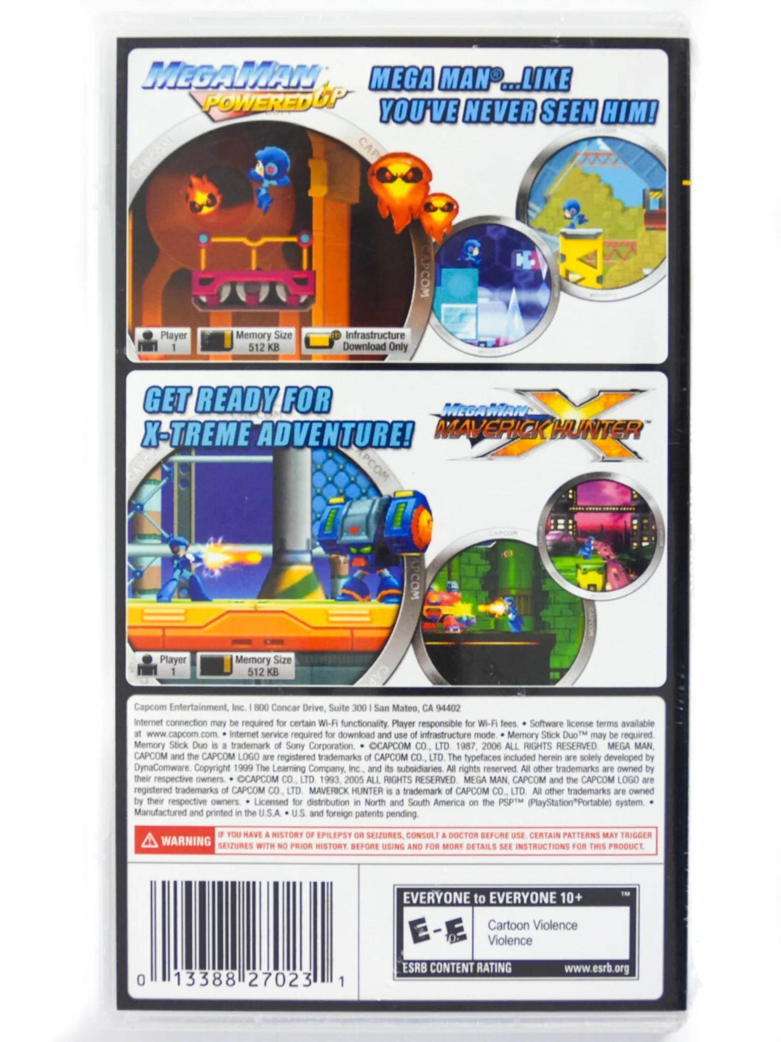 Mega Man [Dual Pack] (PlayStation Portable / PSP) - Image 2