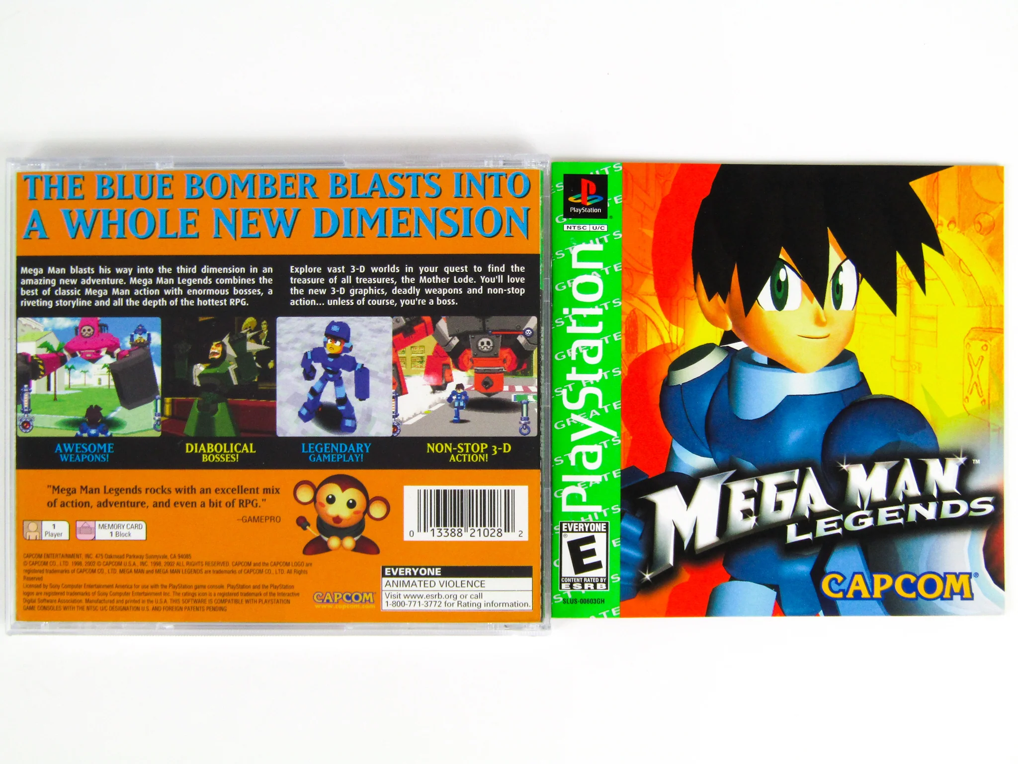 Mega Man Legends [Greatest Hits] (PlayStation / PS1) - Image 2