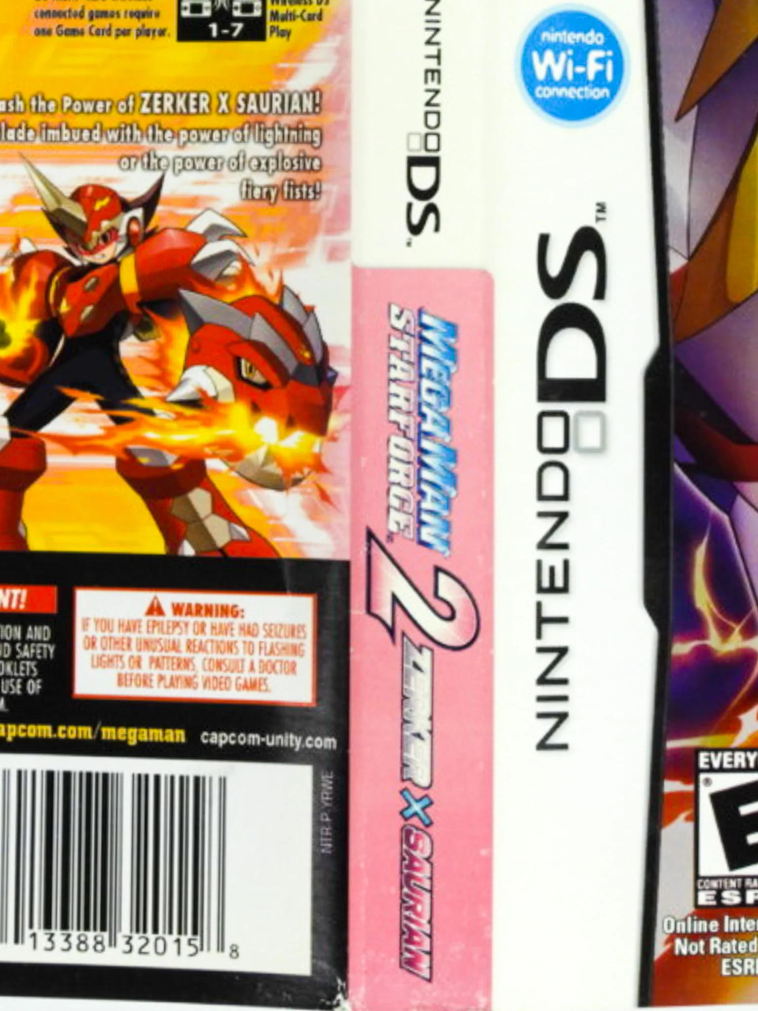 Mega Man Star Force 2 Zerker X Saurian (Nintendo DS) - Image 3