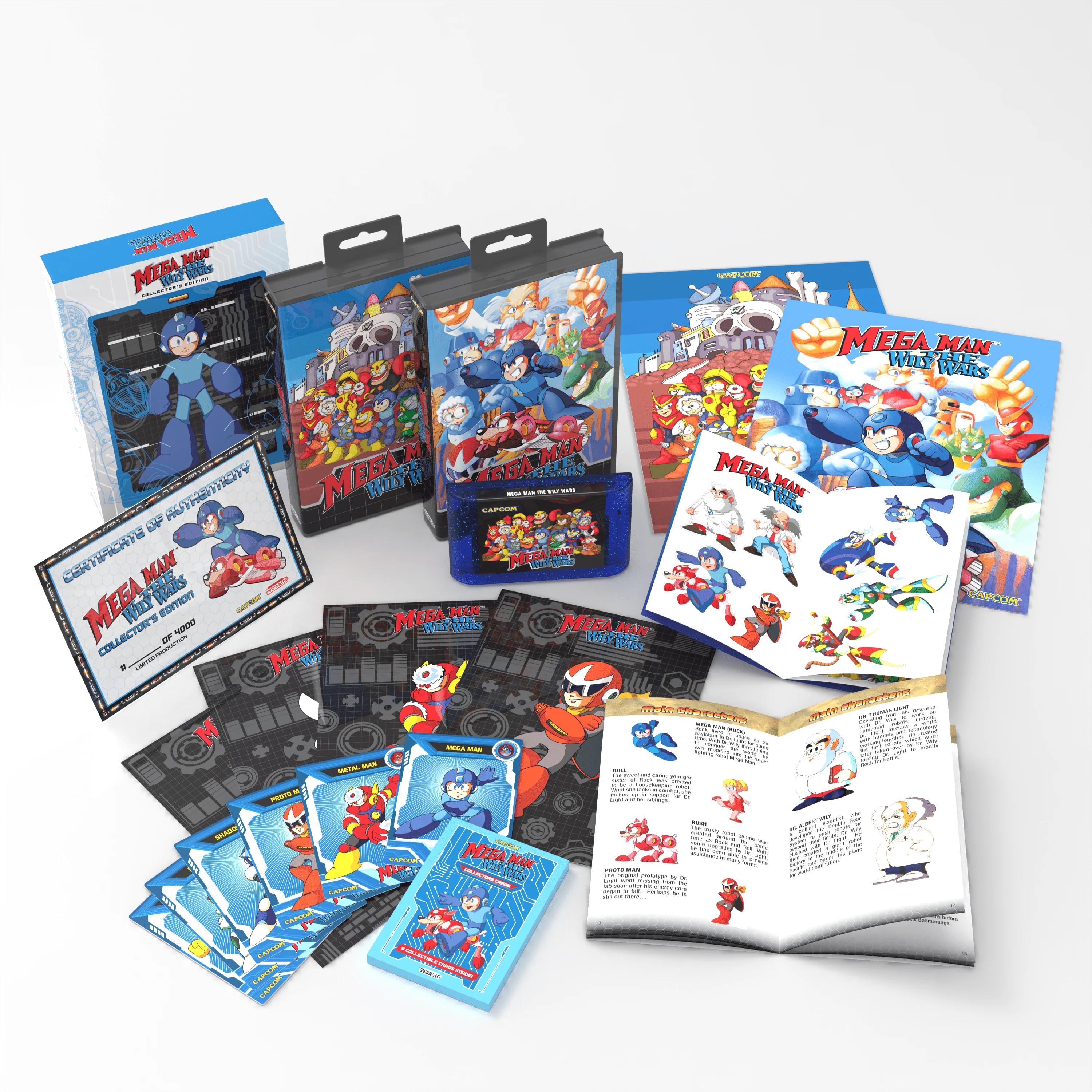 Mega Man: The Wily Wars [Collector's Edition] [Limited Run Games] (Sega Genesis) - Image 2