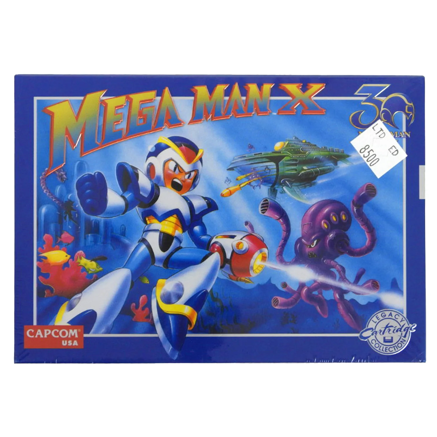 Mega Man X [30th Anniversary Edition] [iam8bit] (Super Nintendo / SNES)