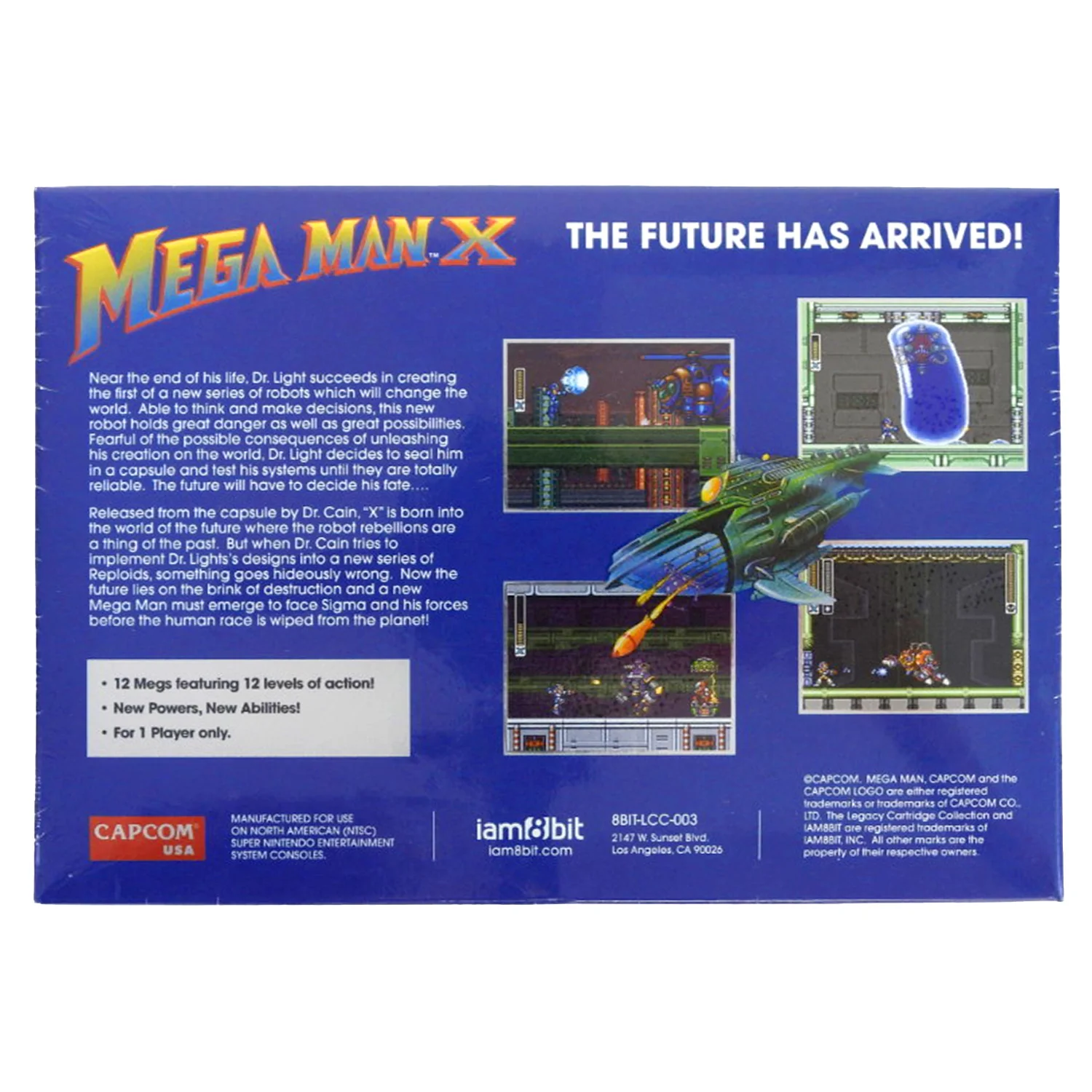 Mega Man X [30th Anniversary Edition] [iam8bit] (Super Nintendo / SNES) - Image 2
