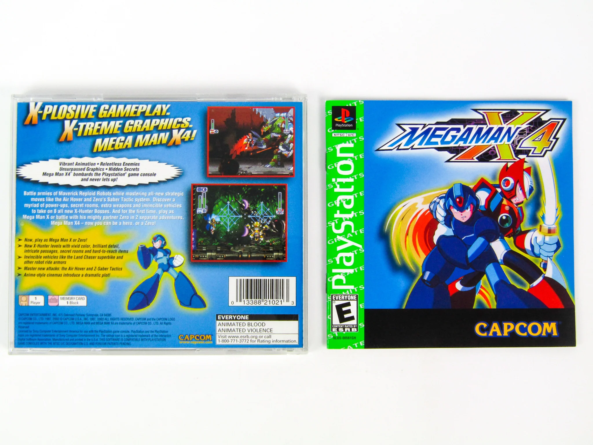 Mega Man X4 [Greatest Hits] (PlayStation / PS1) - Image 2