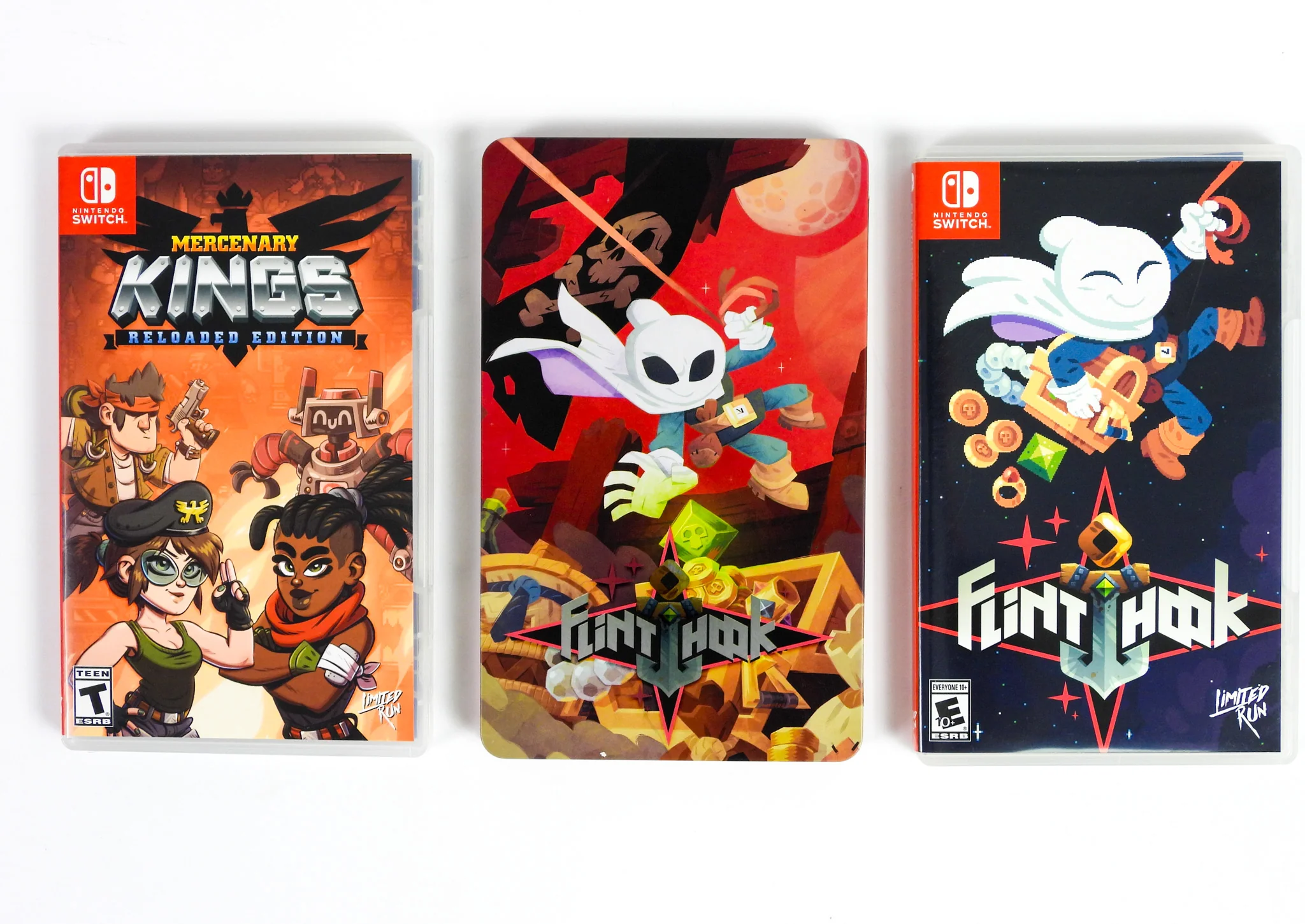 Mercenary Kings Reloaded & Flinthook [Tribute Treasure Box] [Limited Run Games] (Nintendo Switch) - Image 3