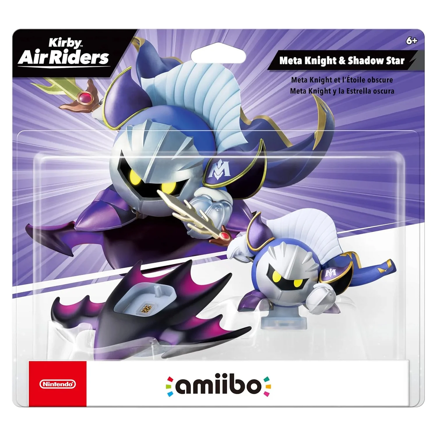 Meta Knight & Shadow Star - Kirby Air RIders Series (Amiibo)