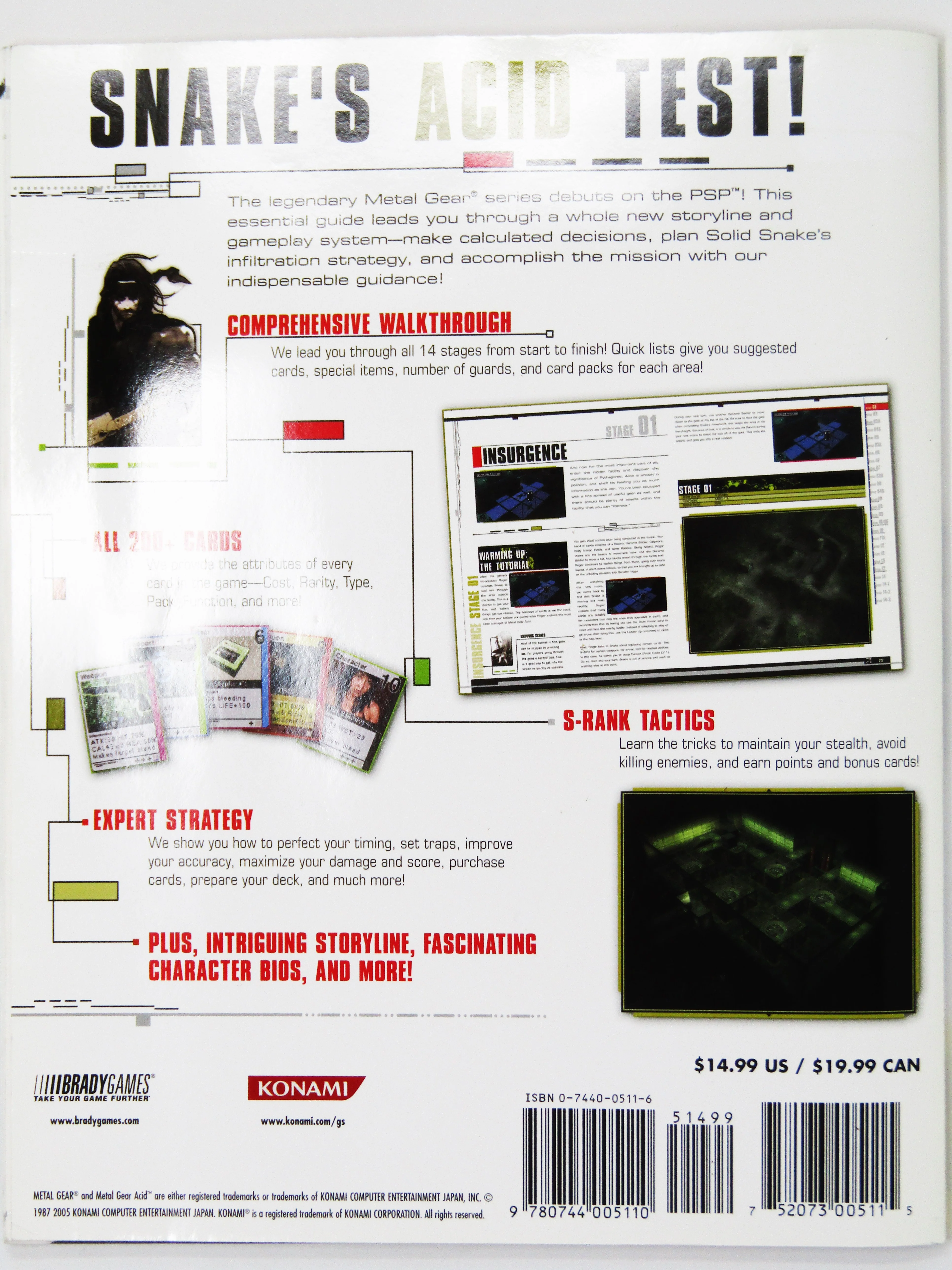 Metal Gear Acid Official Strategy Guide [Brady Games] (Game Guide) - Image 2