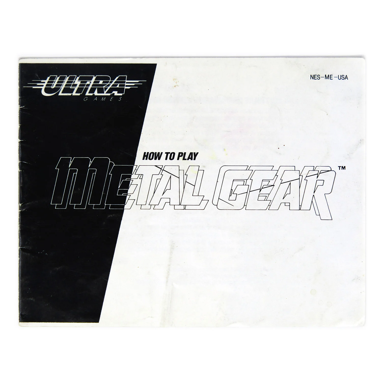 Metal Gear [Manual] (Nintendo / NES)