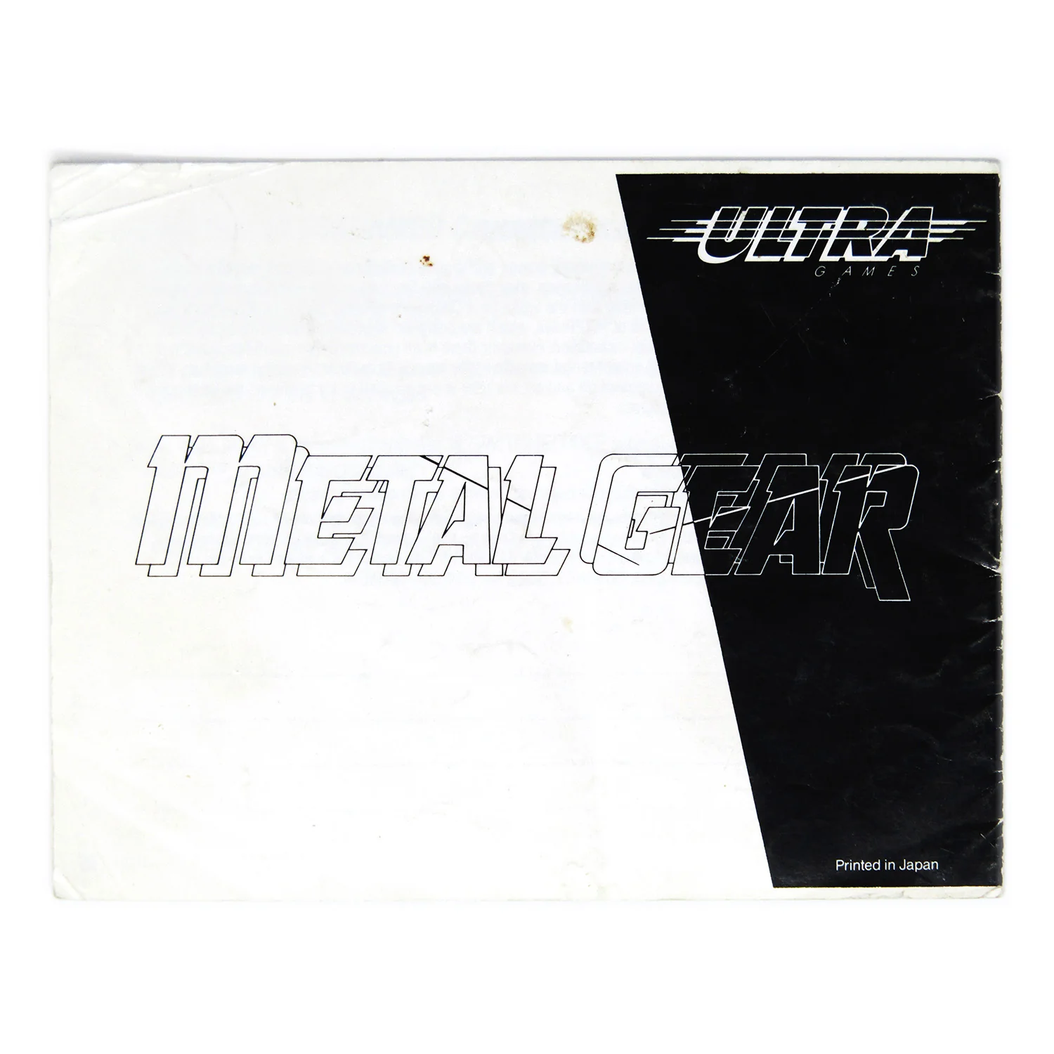 Metal Gear [Manual] (Nintendo / NES) - Image 2