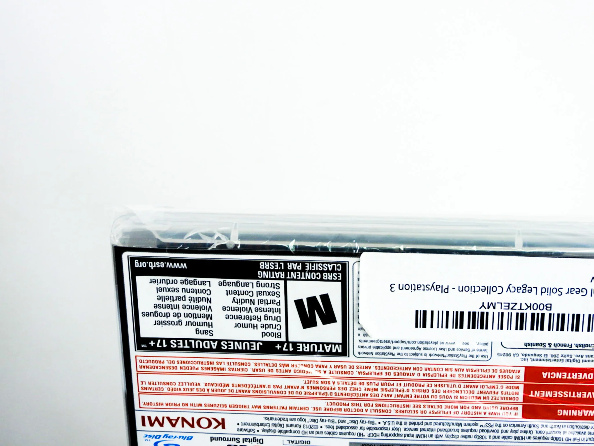 Metal Gear Solid: The Legacy Collection (PlayStation 3 / PS3) - Image 3