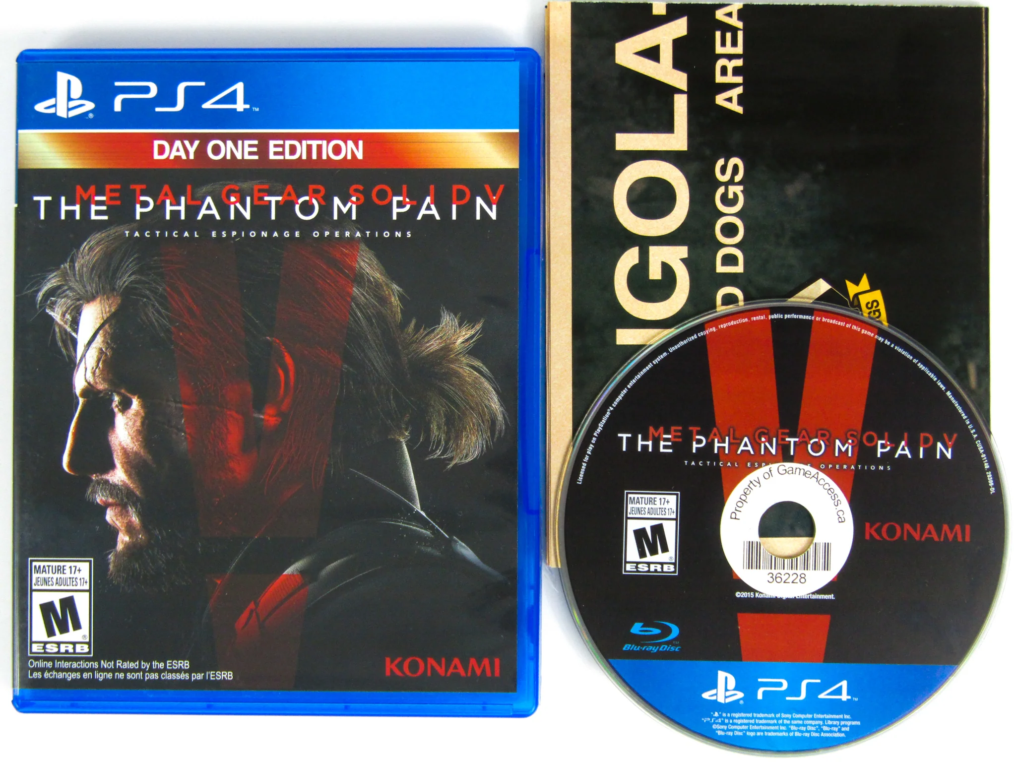 Metal Gear Solid V 5: The Phantom Pain [Day One Edition] (PlayStation 4 / PS4) - Image 4