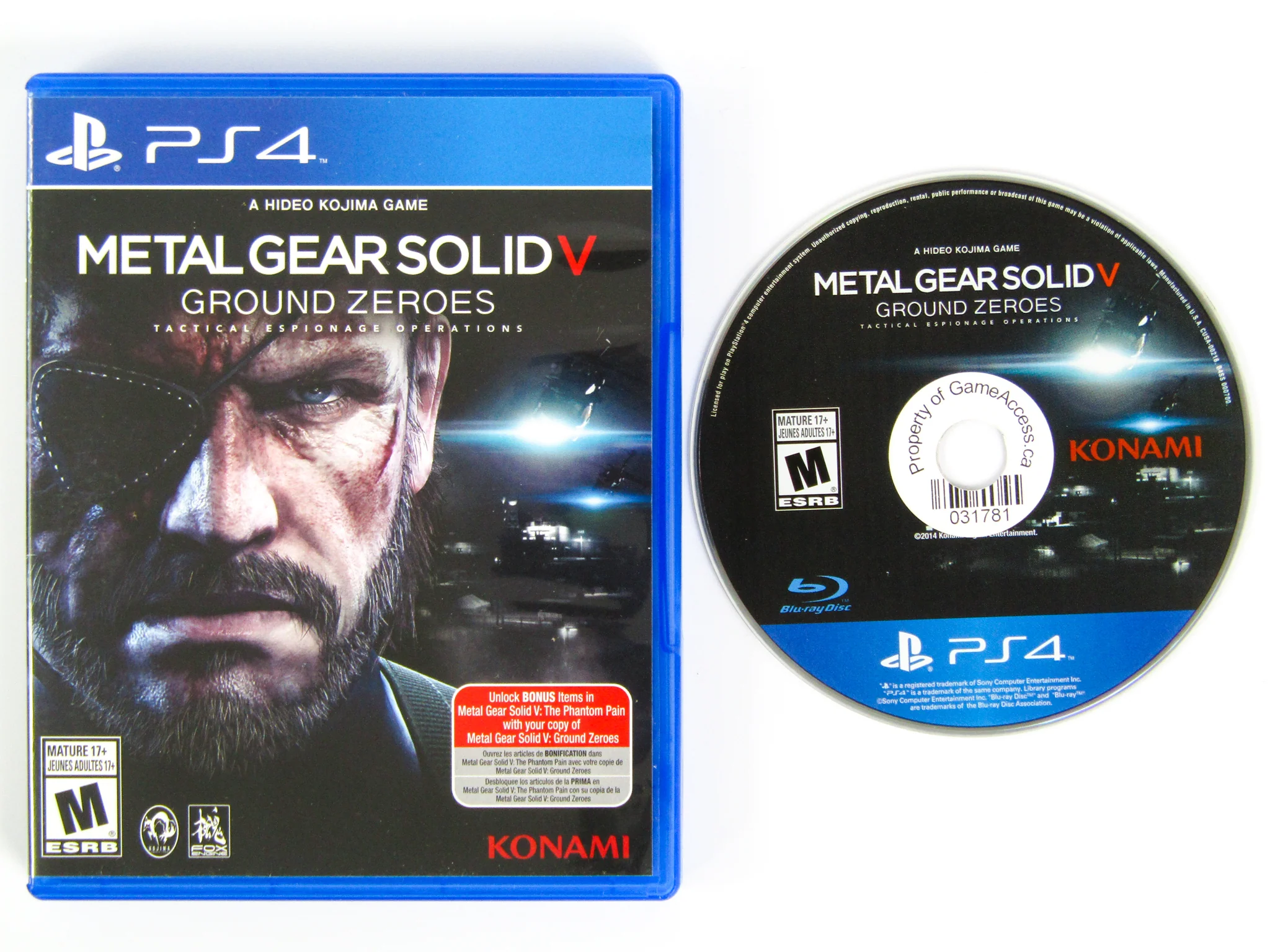 Metal Gear Solid V 5: Ground Zeroes (PlayStation 4 / PS4) - Image 2